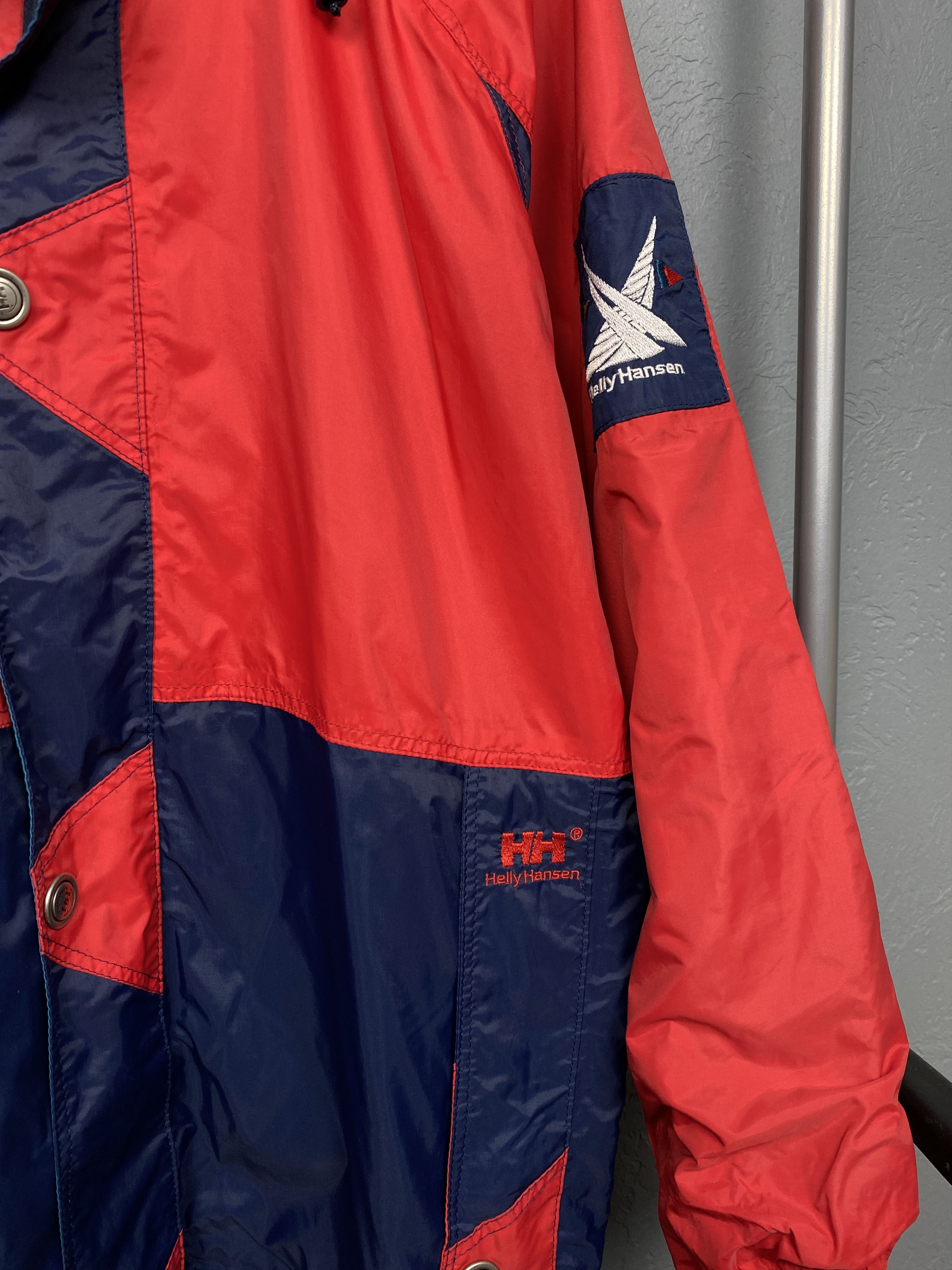 Lacoste × Vintage Helly Hansen 90s Vintage Mens Outdoor Jacket Size US M / EU 48-50 / 2 - 3 Thumbnail
