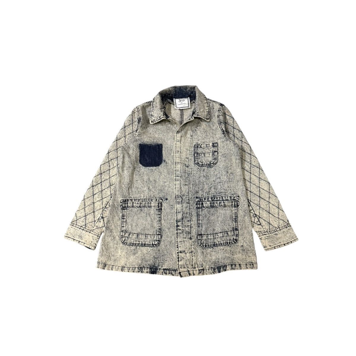 Vanquish Vintage 3rd By Vanquish Denim Style Chore Jacket Size US S / EU 44-46 / 1 - 1 Thumbnail