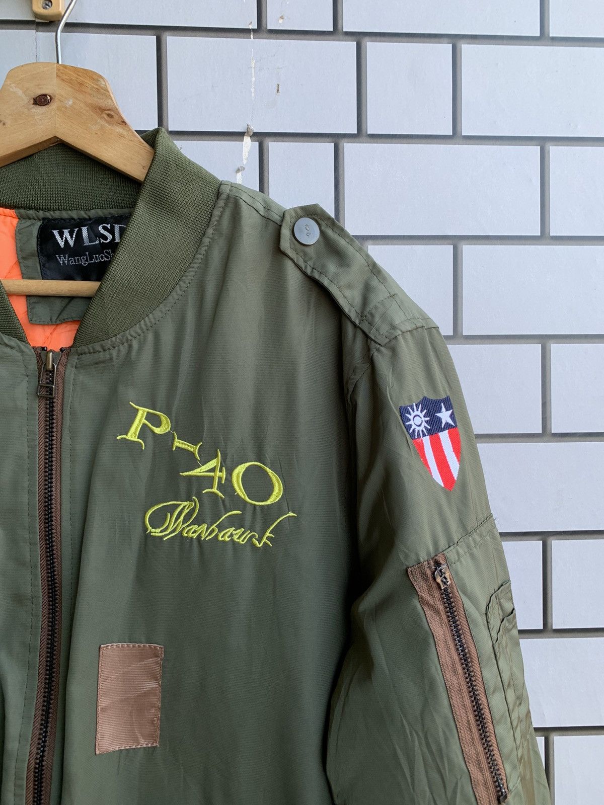 Japanese Brand Japanese Brand WLSD Avirex Bomber Jacket Size US M / EU 48-50 / 2 - 8 Thumbnail