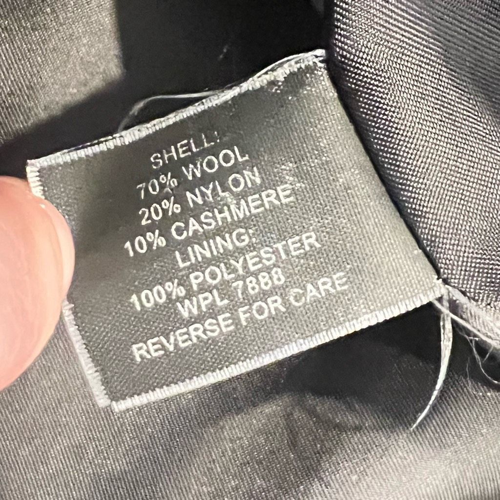 Michael Kors Michael Kors Wool Cashmere Blend Collared Peacoat Solid Blac Size L / US 10 / IT 46 - 4 Thumbnail