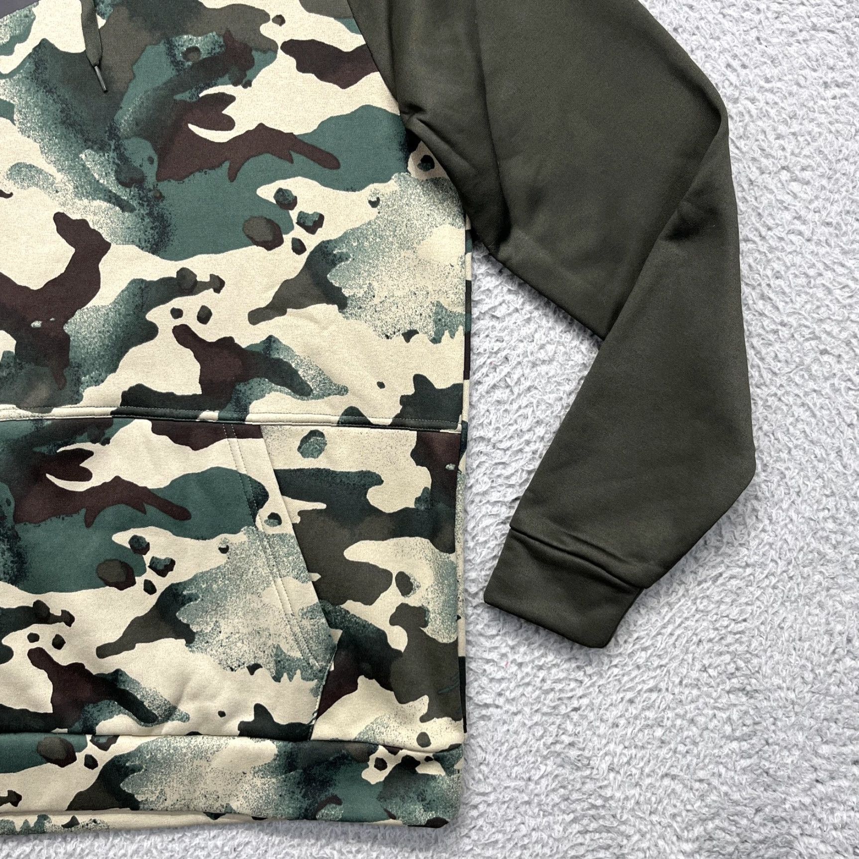 Nike Nike Therma Dri-FIT Hoodie Mens Medium Camo Pullover Fleece Training CU6241-355 Size US M / EU 48-50 / 2 - 4 Thumbnail