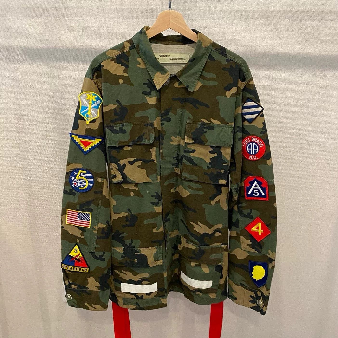 Off-White Off-White Camouflage Medal Jacket Size US L / EU 52-54 / 3 - 1 Thumbnail