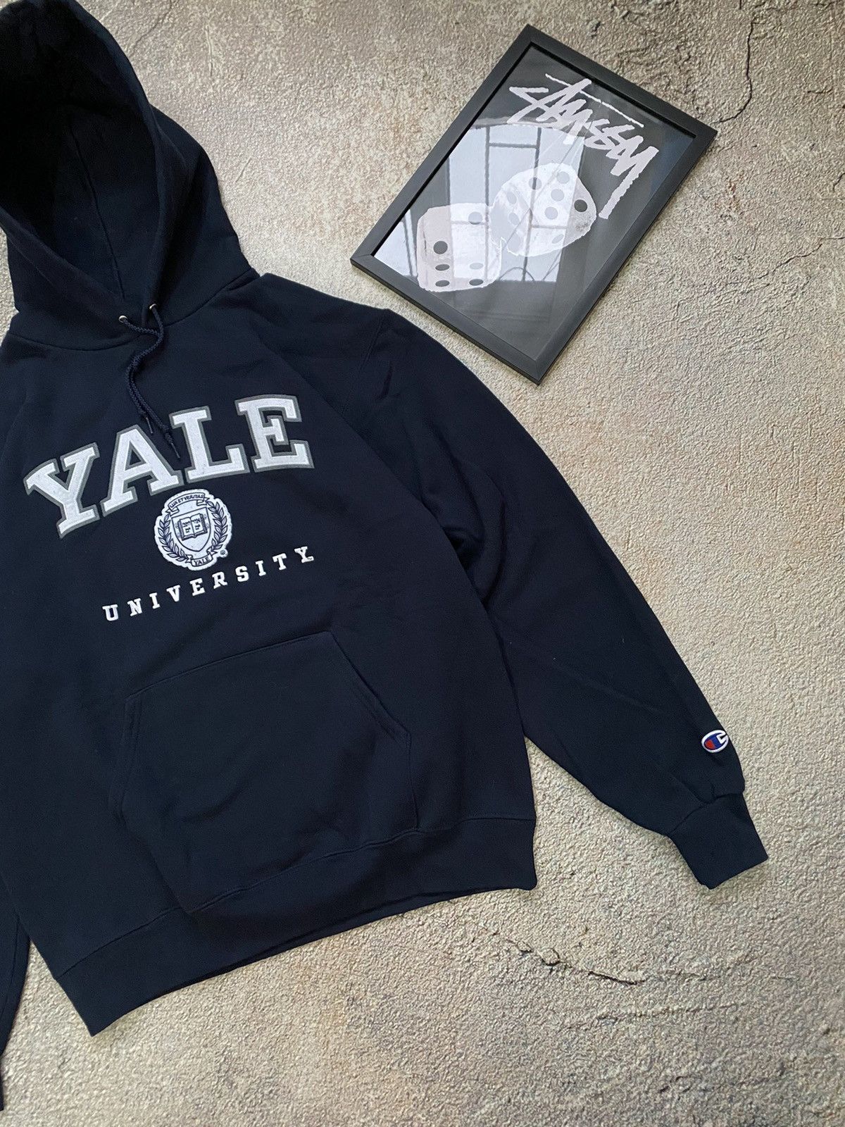Champion × Vintage Vintage hoodie Champion YALE university Size US M / EU 48-50 / 2 - 3 Thumbnail