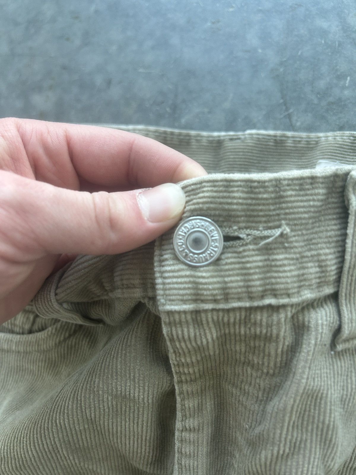 Levi's × Vintage Vintage Y2K Levi’s 505 Corduroy Pants 33x34 Size US 33 - 3 Thumbnail