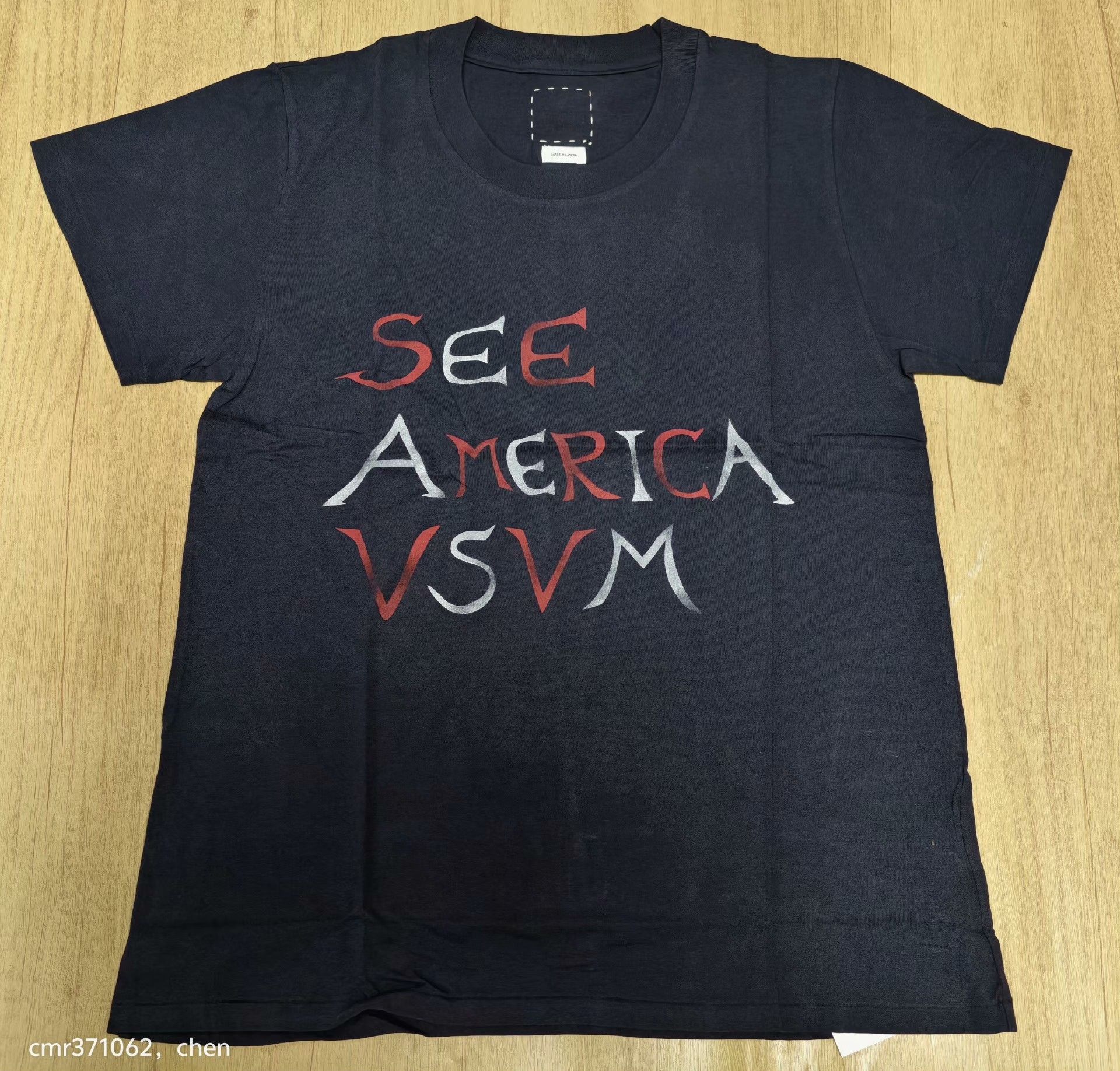 Visvim visvim 18aw Spot Stencil A-Line S/S Tee Size US L / EU 52-54 / 3 - 1 Thumbnail