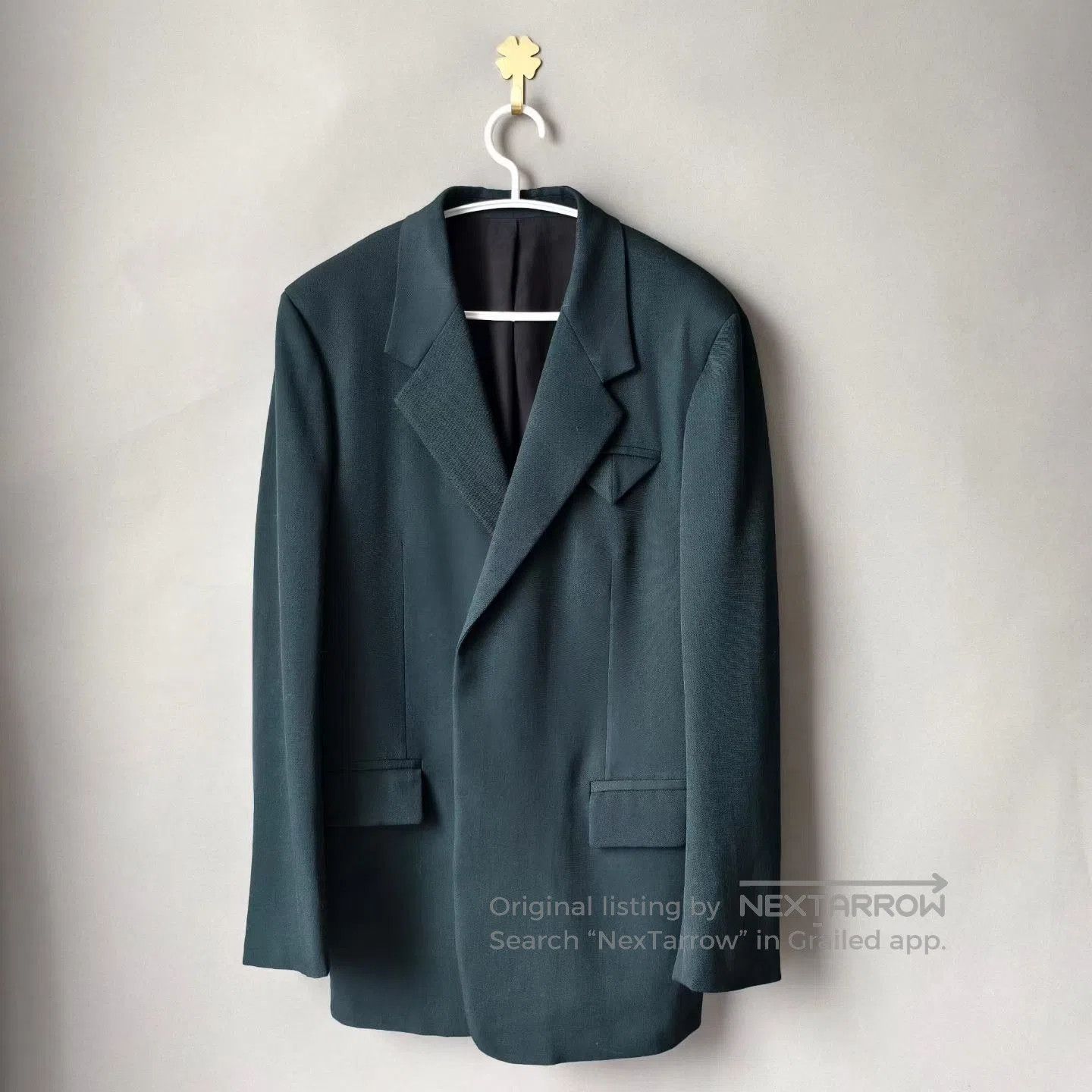 Bottega Veneta Bottega Veneta BV Triangle Logo Wool Blazer. Size US XS / EU 42 / 0 - 1 Thumbnail