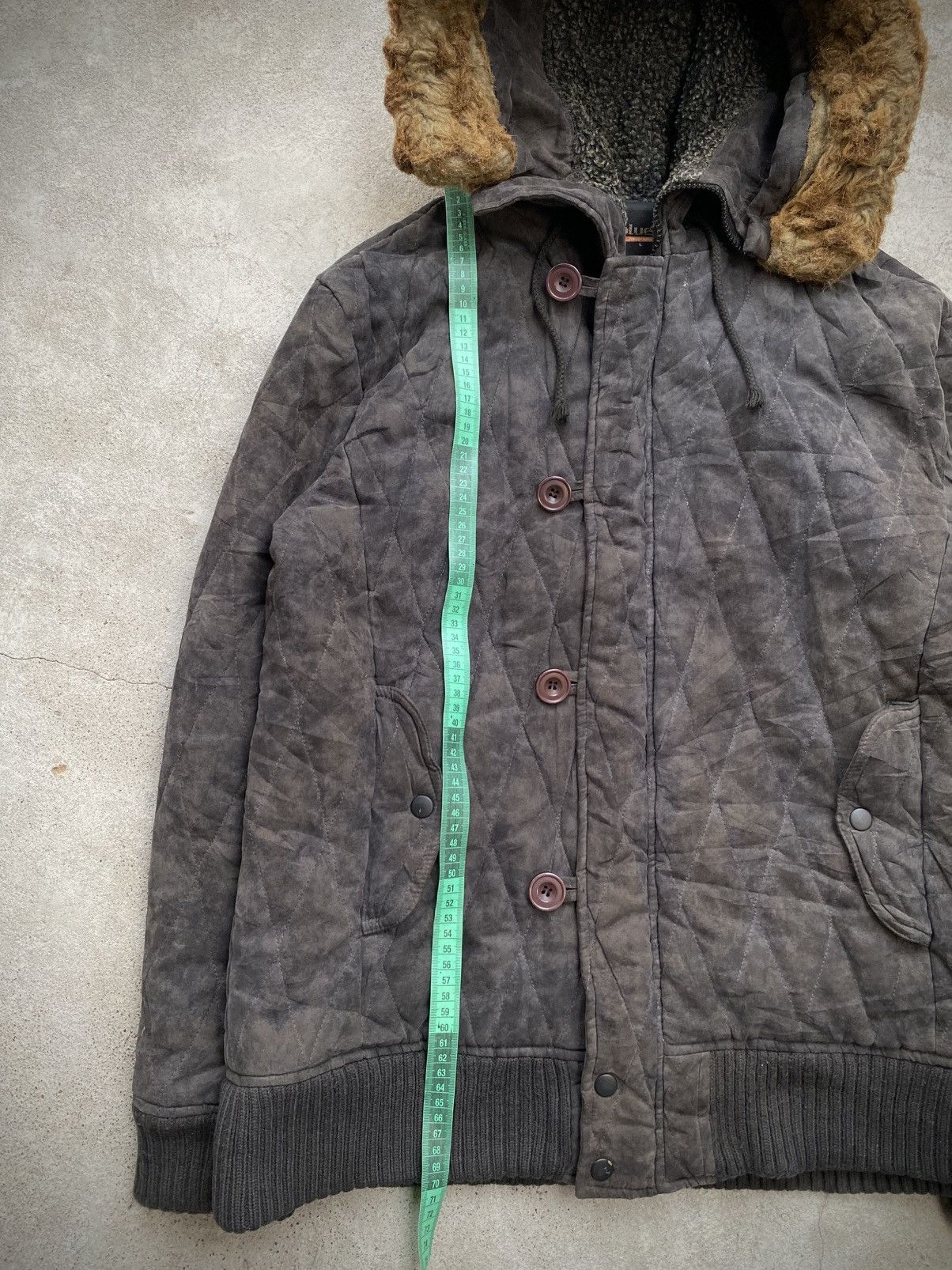 Japanese Brand JAPANESE BRAND BLUE5 TOKYO JAPAN FUR FADED JACKET Size US L / EU 52-54 / 3 - 10 Thumbnail