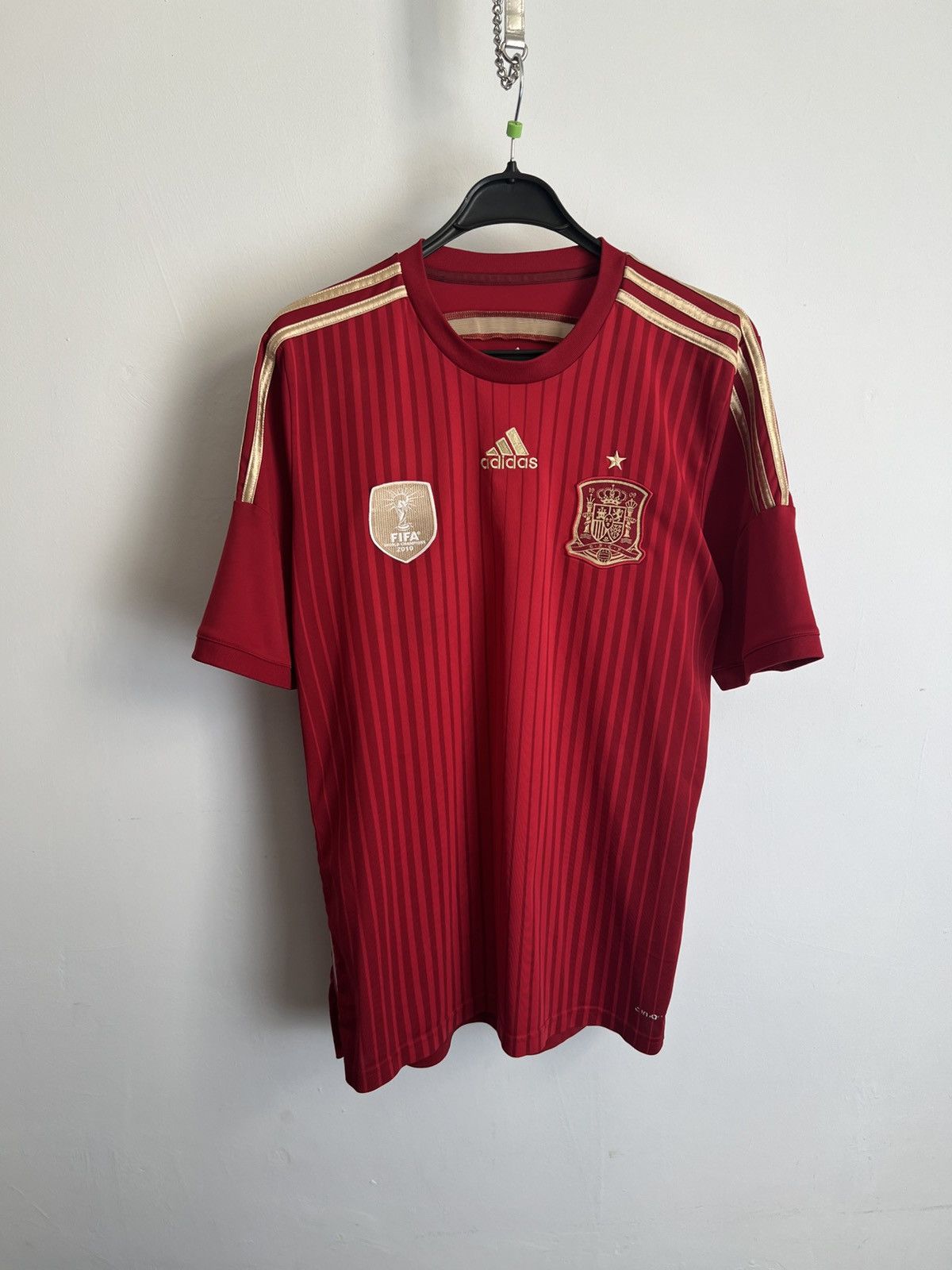 Adidas Vintage Spain adidas soccer jersey Size US M / EU 48-50 / 2 - 1 Thumbnail