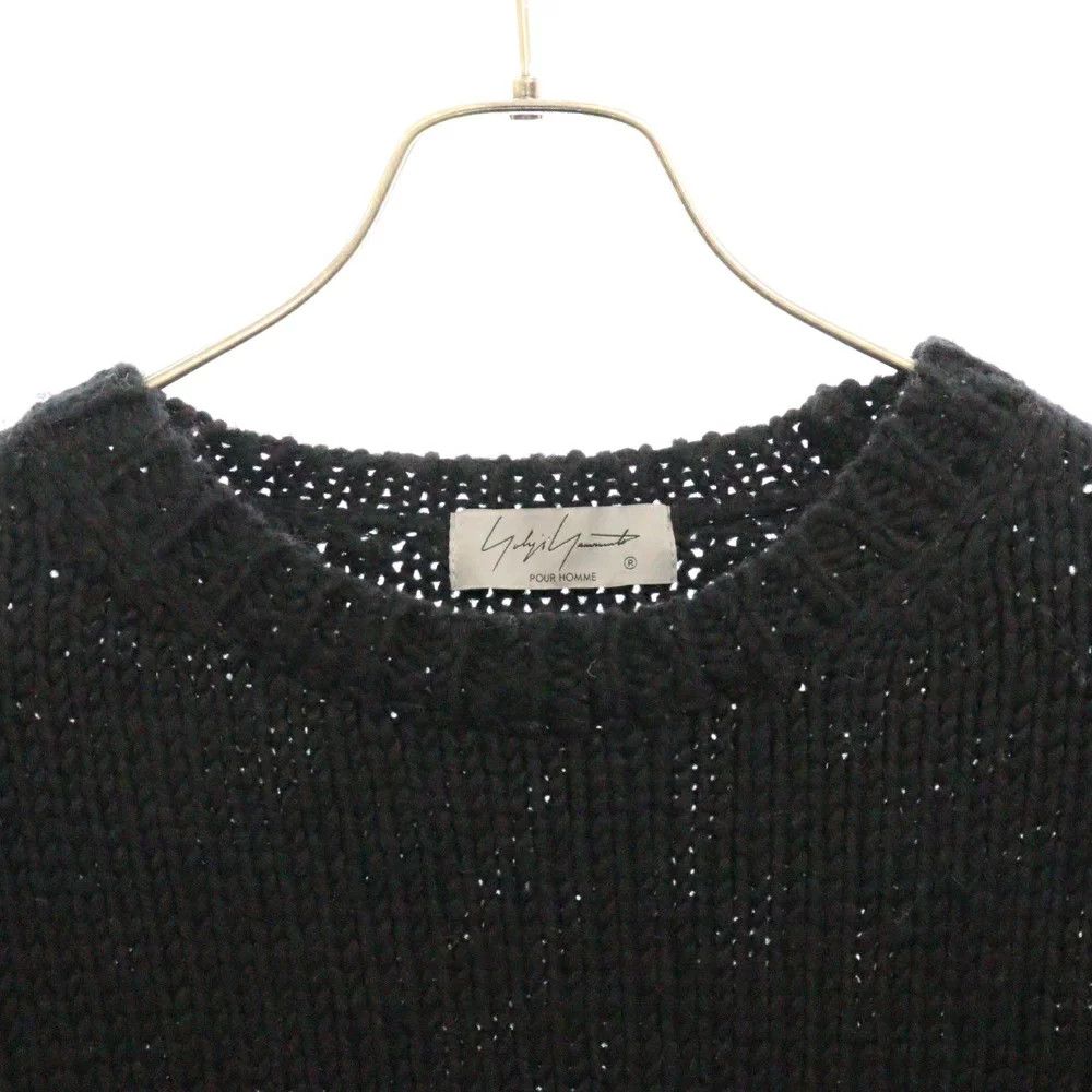 Yohji Yamamoto Yohji Yamamoto POUR HOMME PATTERN CREW NECK A KNIT Size US L / EU 52-54 / 3 - 3 Thumbnail