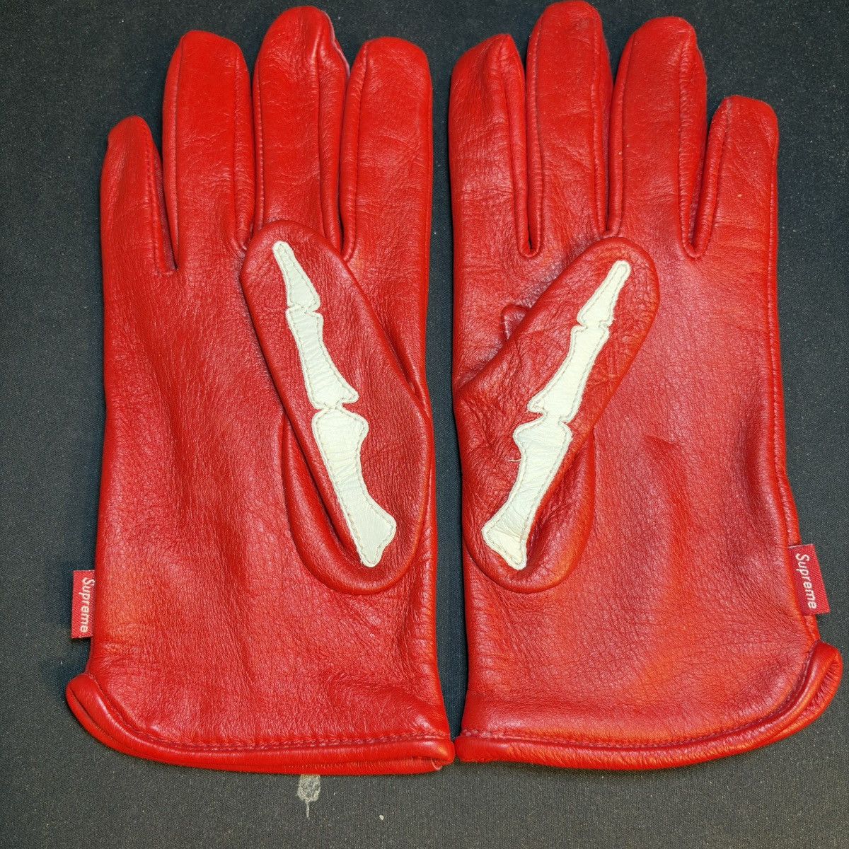 Supreme × Vanson Leathers Supreme x Vanson Leathers FW17 X-Ray Skeleton Gloves Size ONE SIZE - 2 Thumbnail