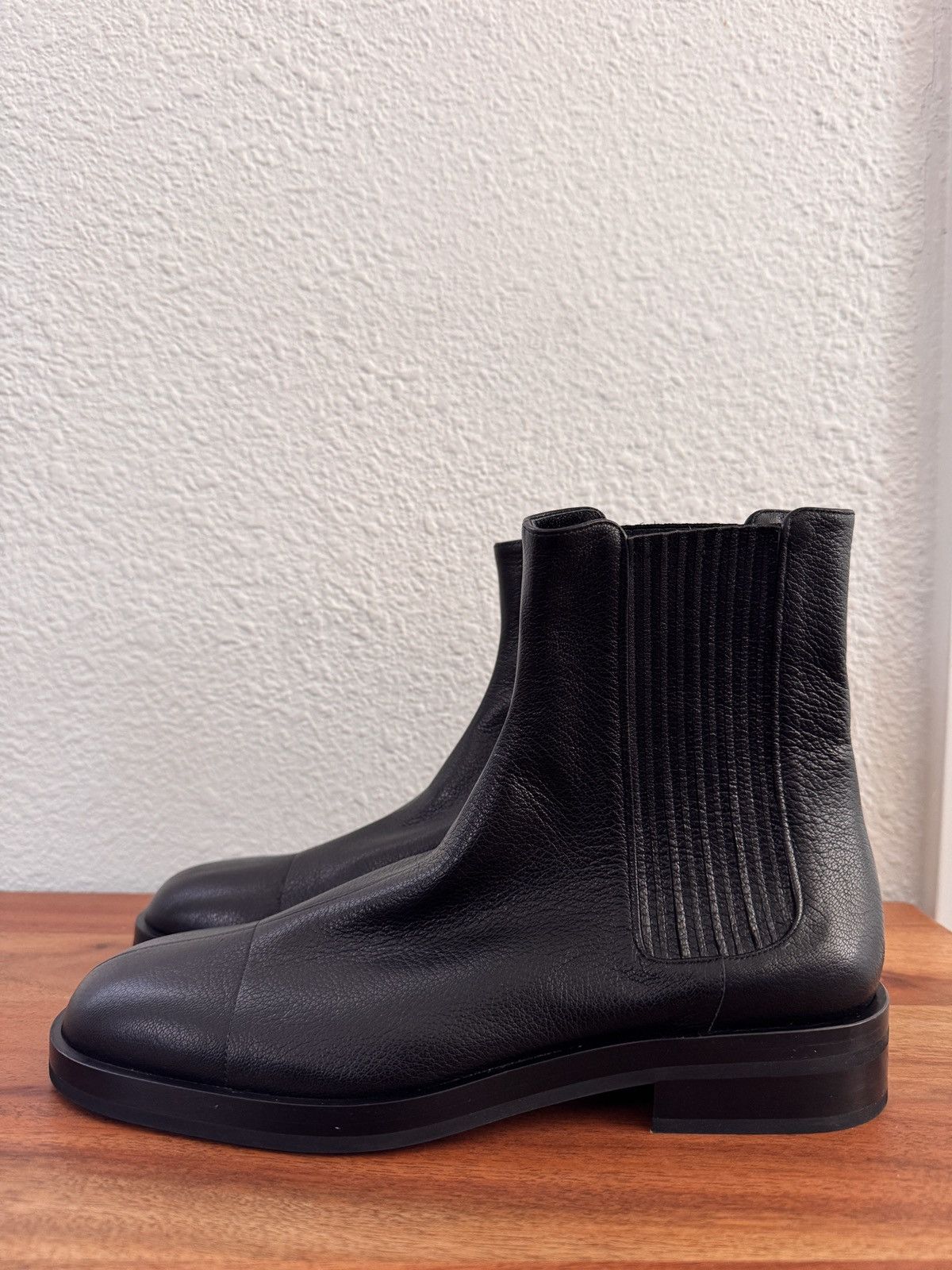 Jil Sander Black Center Split Boot Size US 11 / IT 41 - 1 Thumbnail