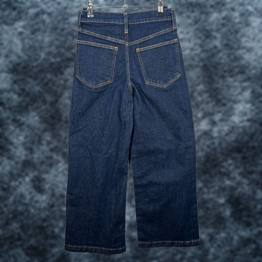 Gap Gap Denim Skirt 25 / 0P High Rise Stride Petite Blue Cotton Spandex Denim Women Shirt? Size 25" / US 0 / IT 36 - 1 Thumbnail