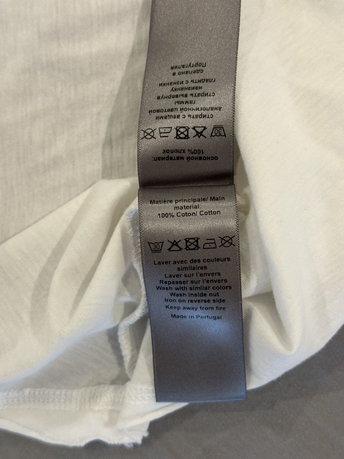 Zadig & Voltaire Zadig & Voltaire Monastir Henley White T-Shirt Size US S / EU 44-46 / 1 - 6 Thumbnail
