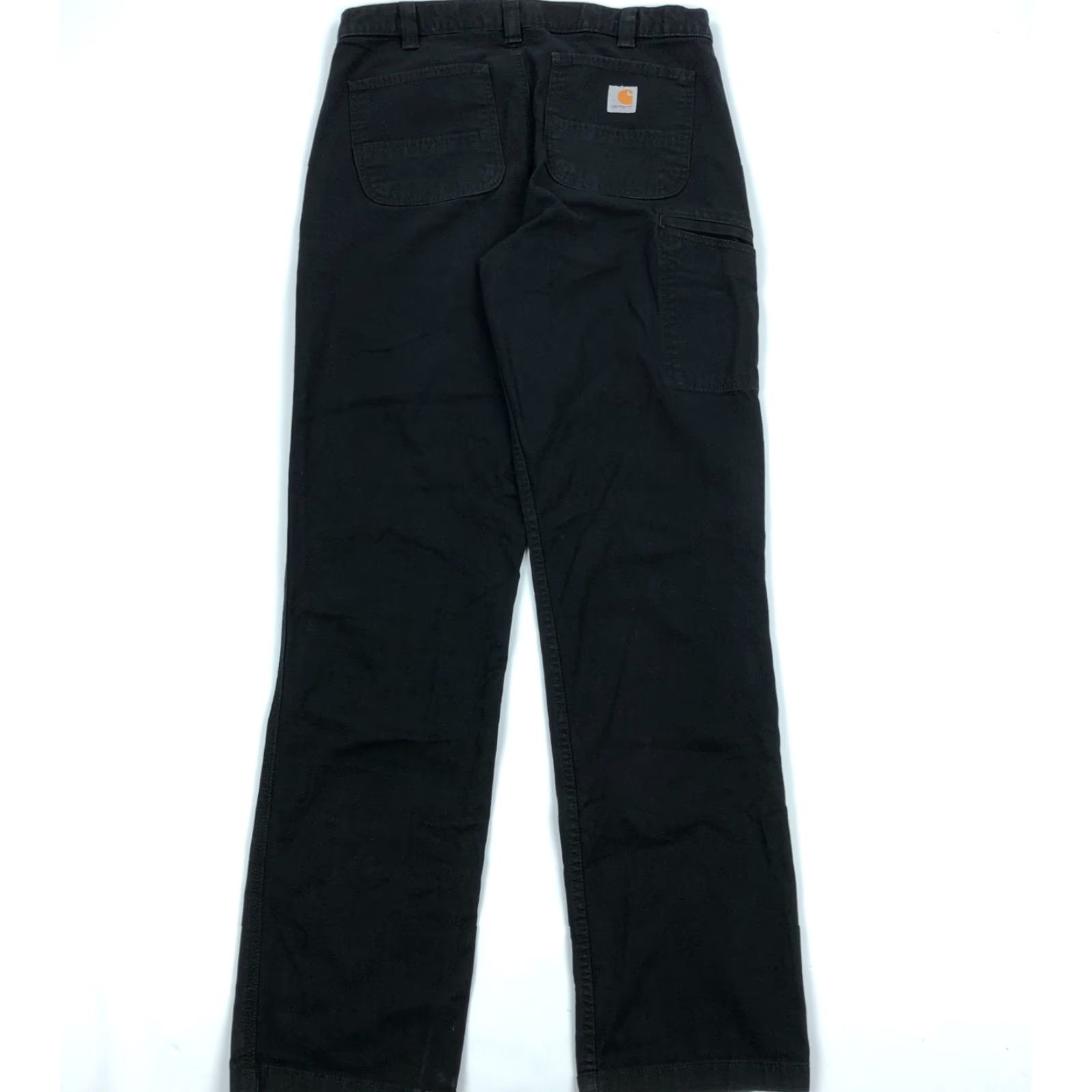 Carhartt Carhartt Men's 34x36 Rugged Flex Relaxed Fit Canvas Work Pants Black BN2291-M Size US 34 / EU 50 - 3 Thumbnail