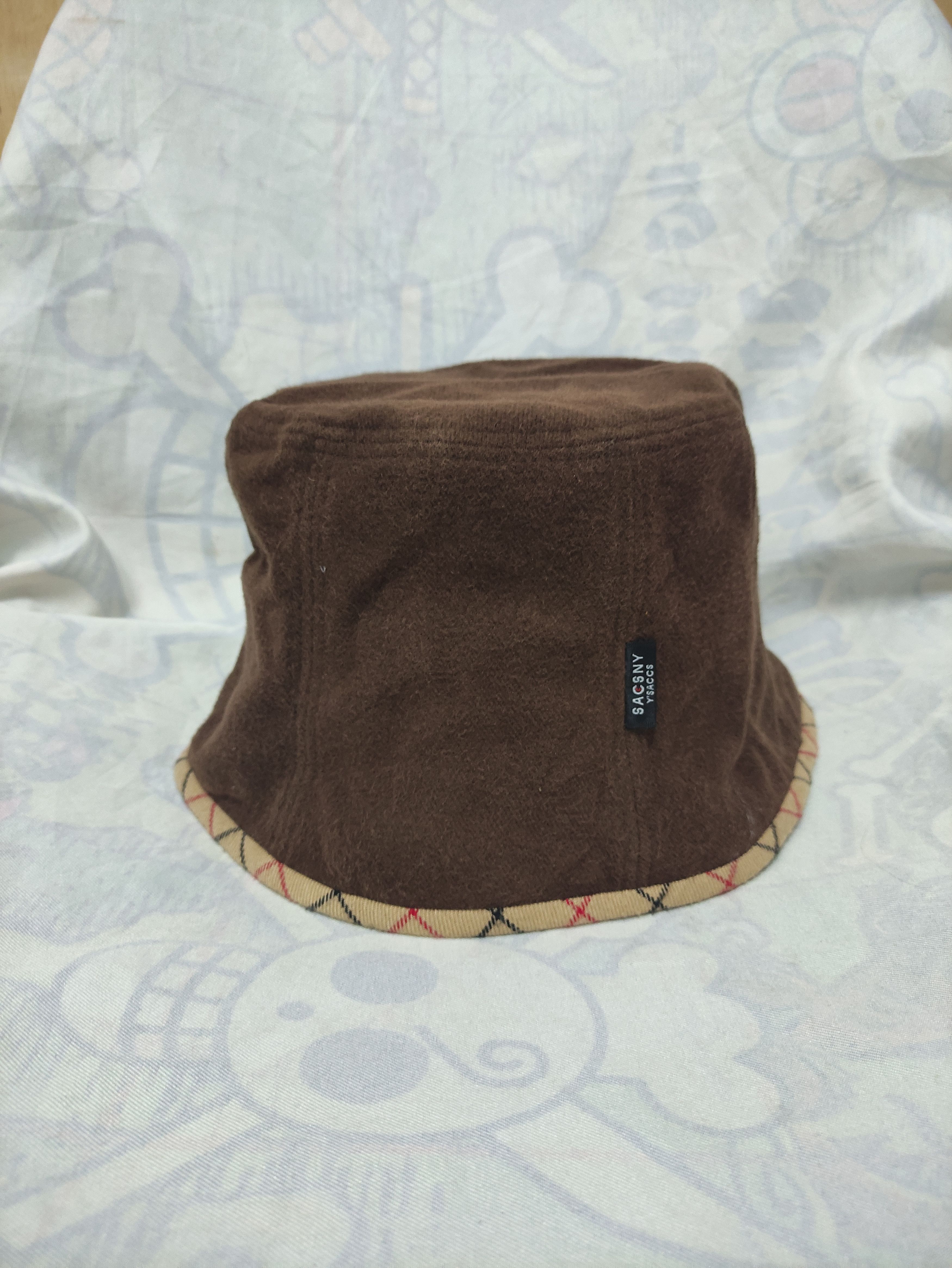 Yohji Yamamoto SACSNY Y'SACCS BY YOHJI YAMAMOTO WOOL BUCKET HAT Size ONE SIZE - 1 Thumbnail