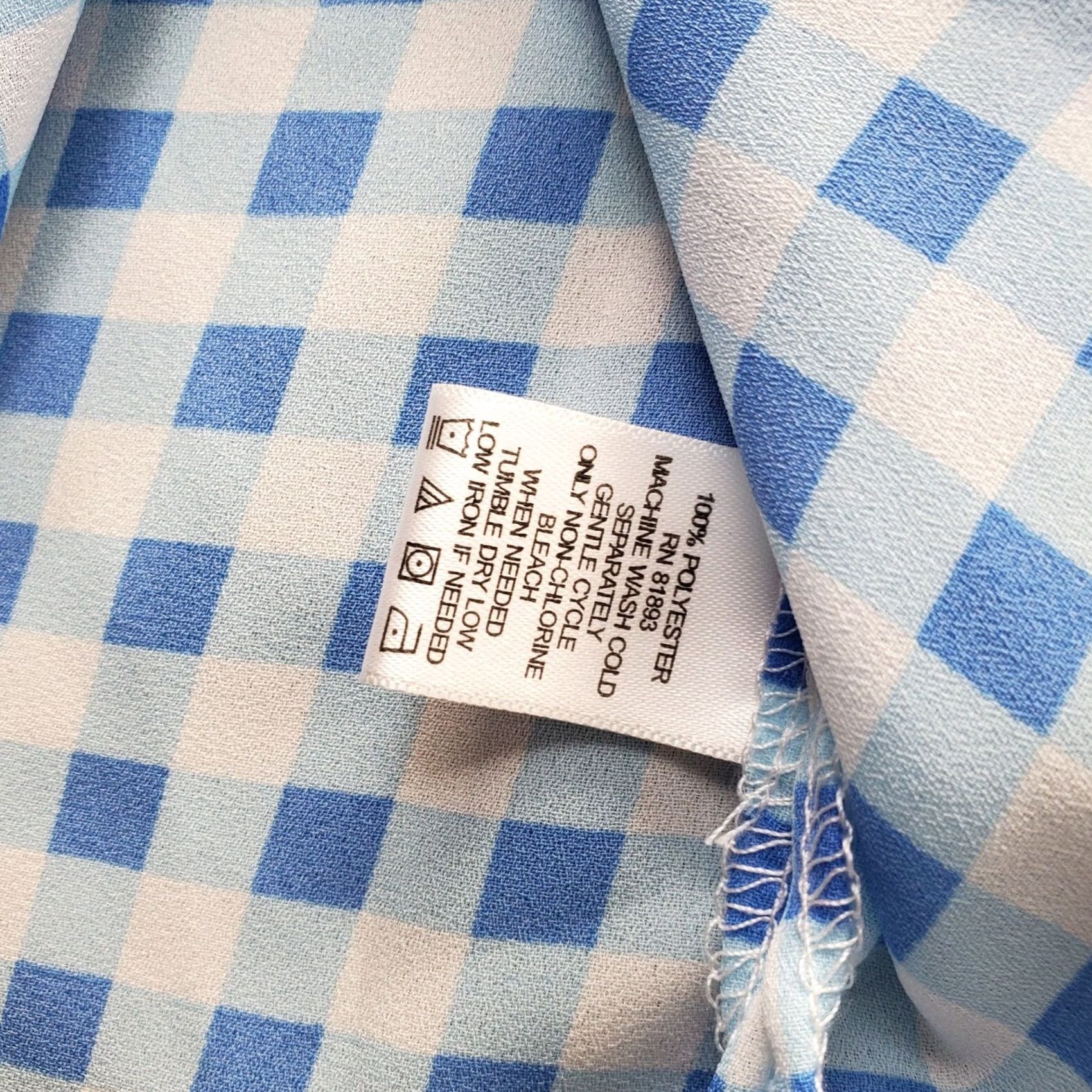 Denim & Co. Denim & Co. Shirt Womens 2XS Plaid Roll Tab Oversized Button-Up Multicolor Shirt Women 2XS Casual Size XXS / US 00 / IT 34 - 6 Thumbnail