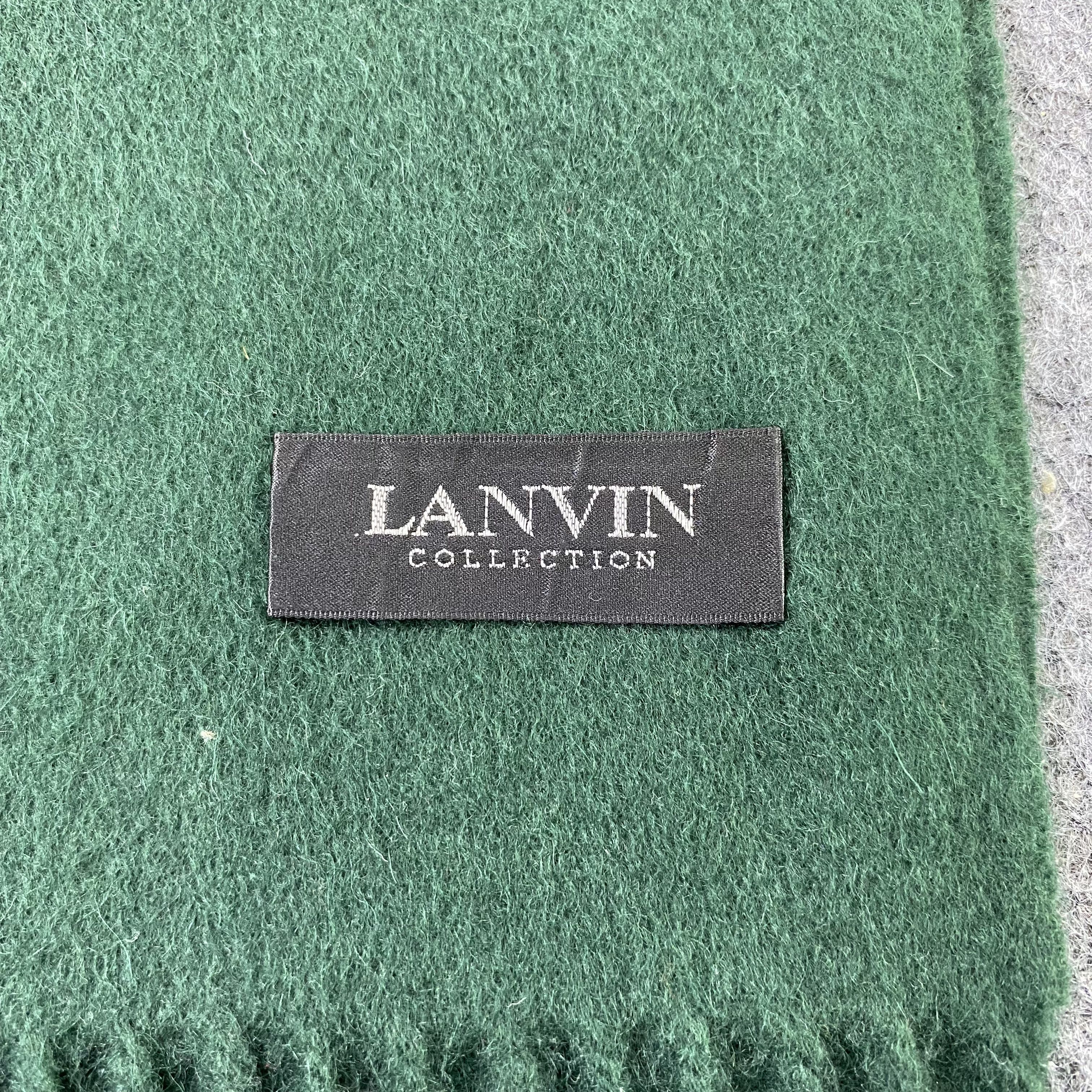 Lanvin Lanvin 100% Cashmere Scarf / Muffler / Neckwear - T1159 Size ONE SIZE - 5 Thumbnail