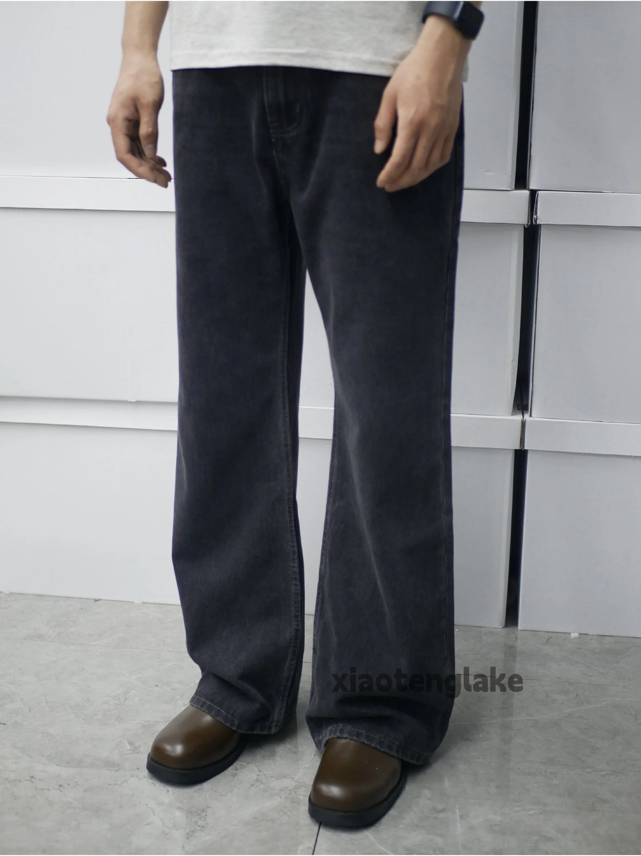 Jean zx y3 junyawatanabe style loose baggy flared y2k jeans Size US 28 / EU 44 - 6 Thumbnail