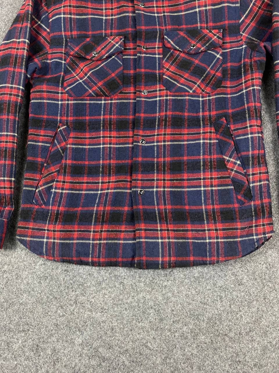 Flannel japanese brand flannel jacket quilted lining Size US M / EU 48-50 / 2 - 3 Thumbnail