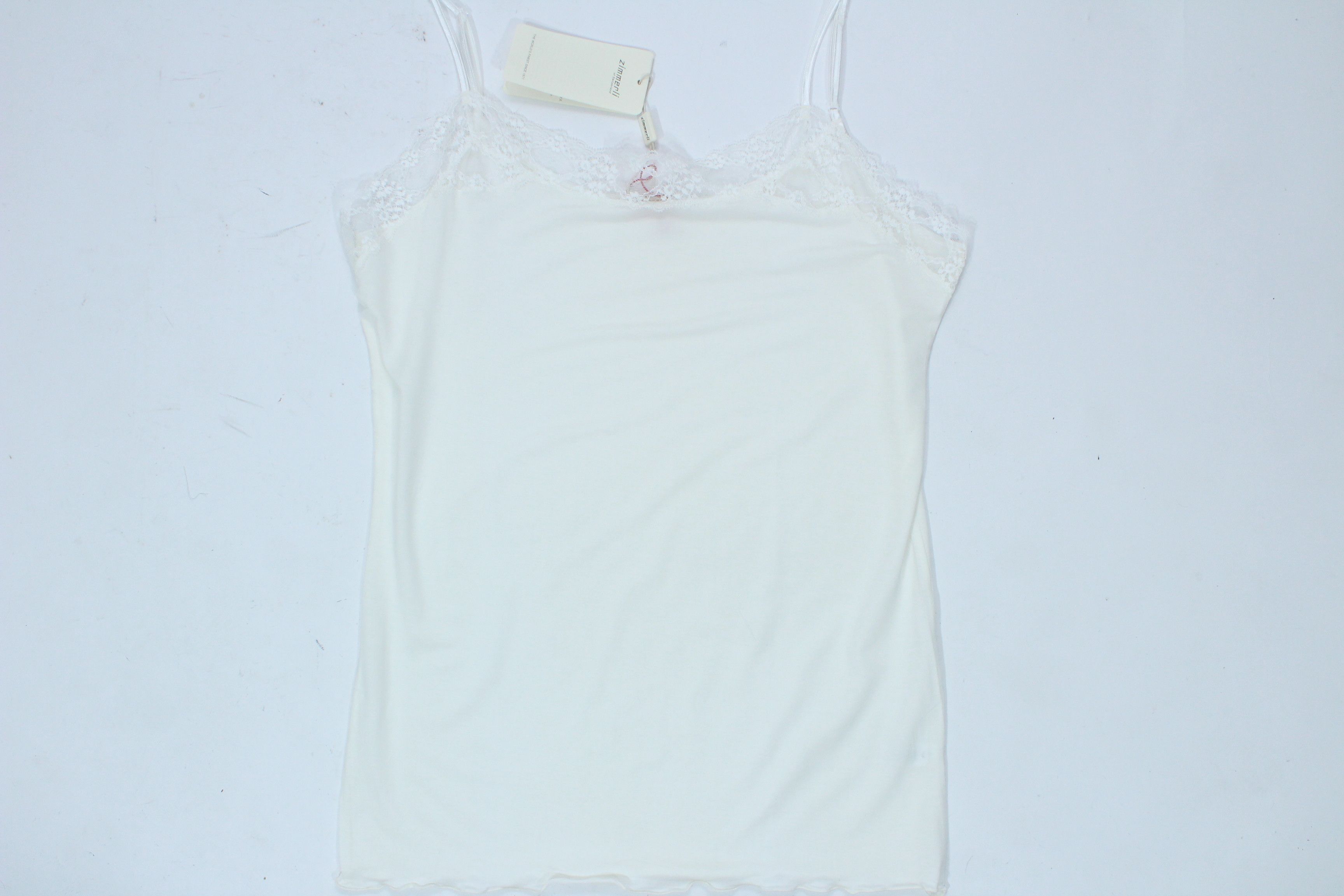 Zimmerli Spaghetti Top Wms Size XL Made In Switzerland