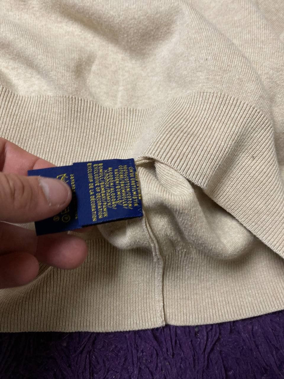 Polo Ralph Lauren Y2K Long Sleeve Polo Ralph Lauren Vintage Size US L / EU 52-54 / 3 - 4 Thumbnail
