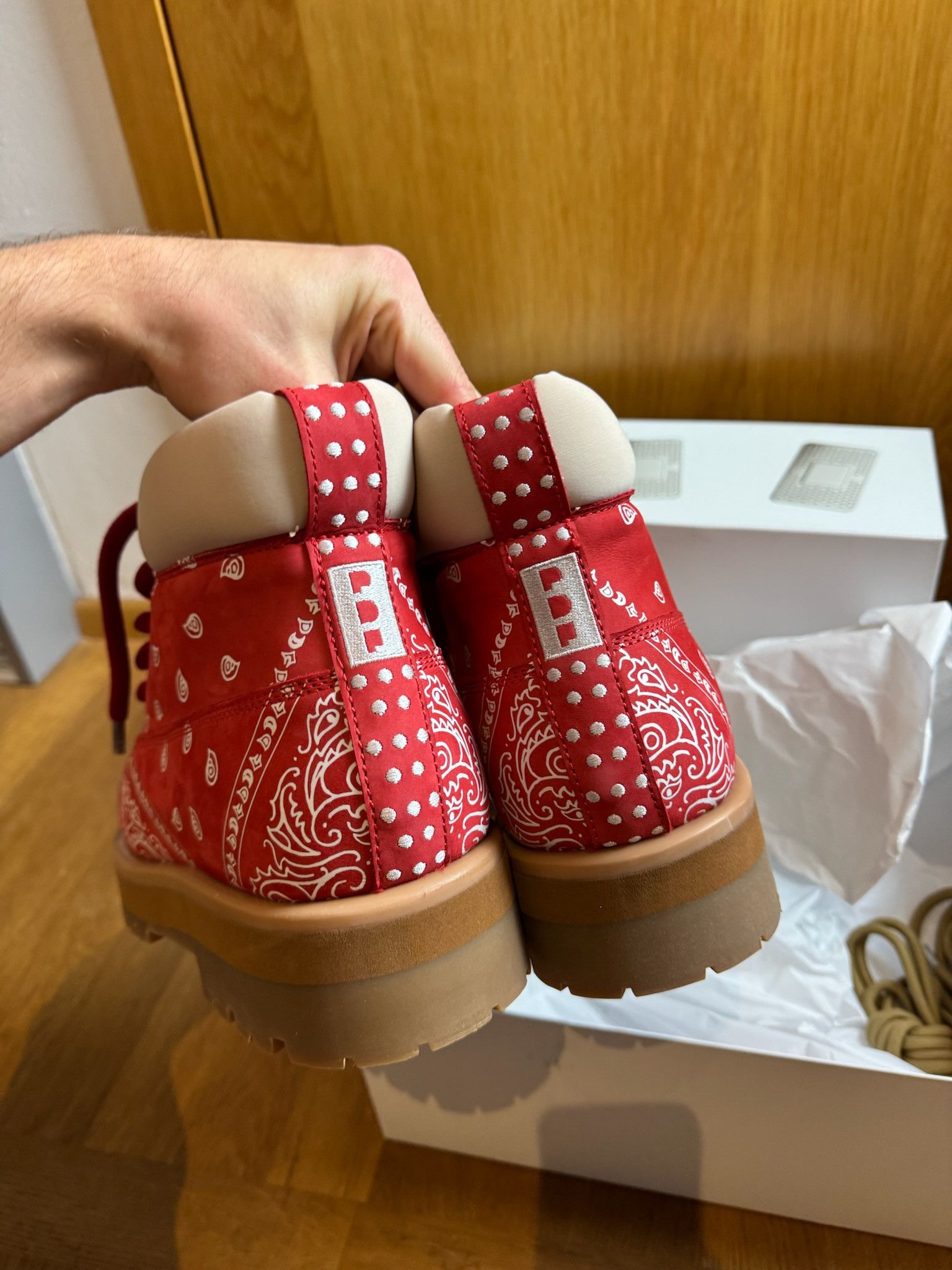 PDF FW25 STRADA LOW BANDANA BOOTS // RED Size US 10 / EU 43 - 3 Thumbnail