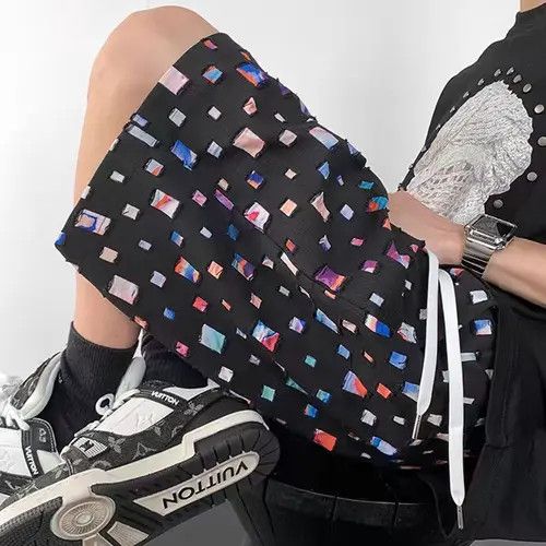Japanese Brand Etsuko x Kazue Colorful Niche High Street Plaid Pants Size US 32 / EU 48 - 1 Thumbnail