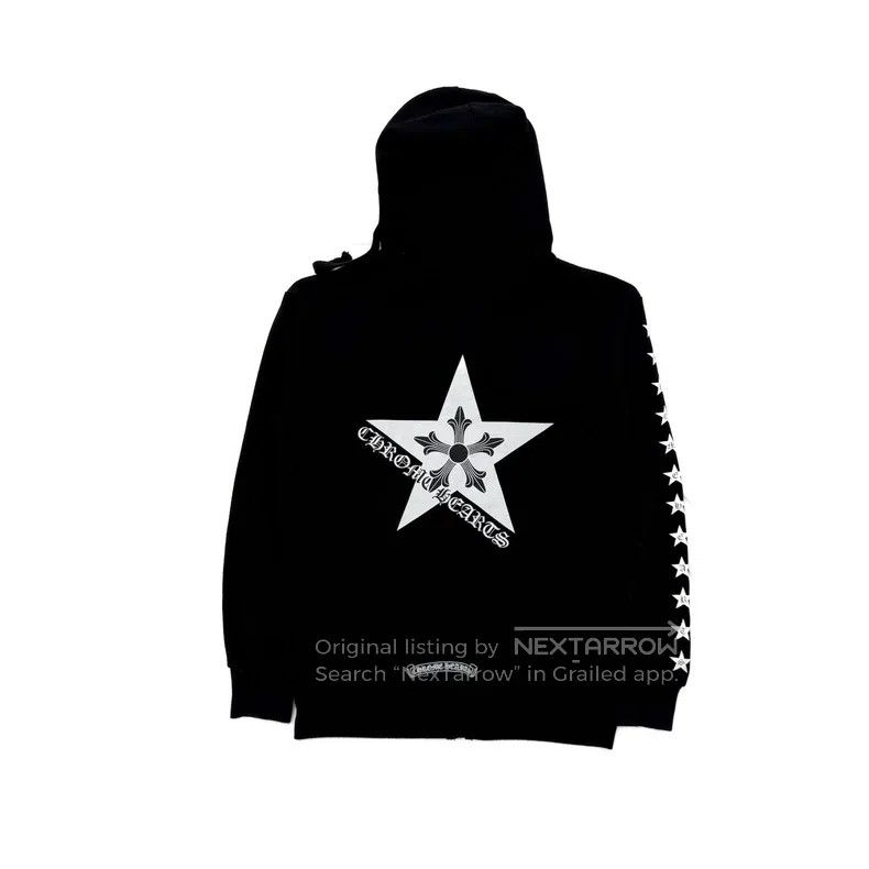 Chrome Hearts CHROME HEARTS Size S Xingxing zipper hoodie Size US S / EU 44-46 / 1 - 1 Thumbnail