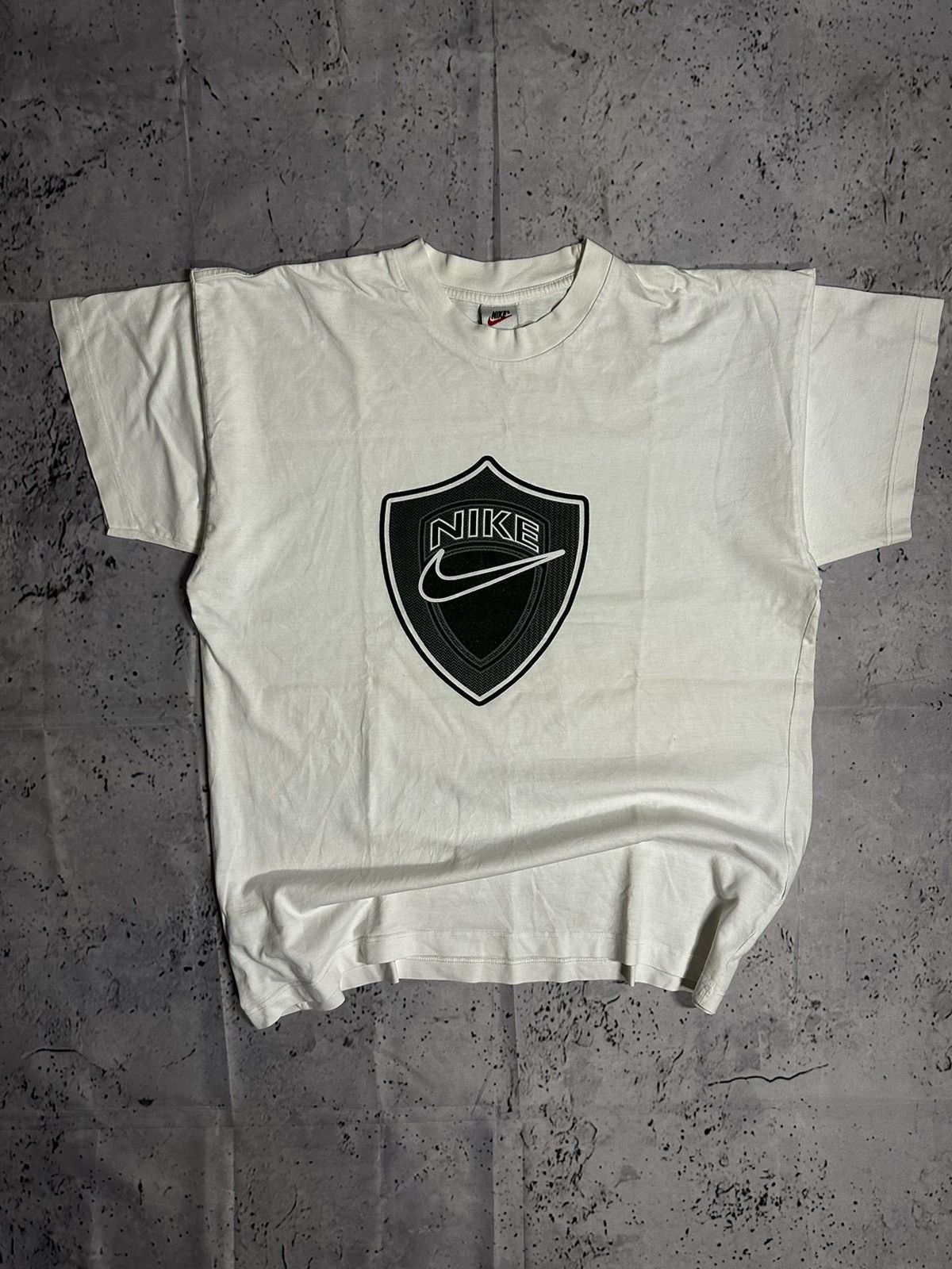 Nike White vintage nike t-shirt Size US XL / EU 56 / 4 - 1 Thumbnail