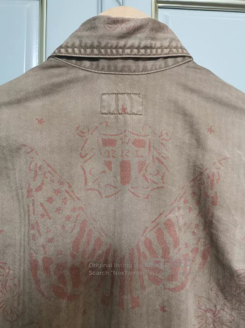RRL Ralph Lauren RRL Ralph Lauren Cafe-colored printed short jacket Size US M / EU 48-50 / 2 - 3 Thumbnail