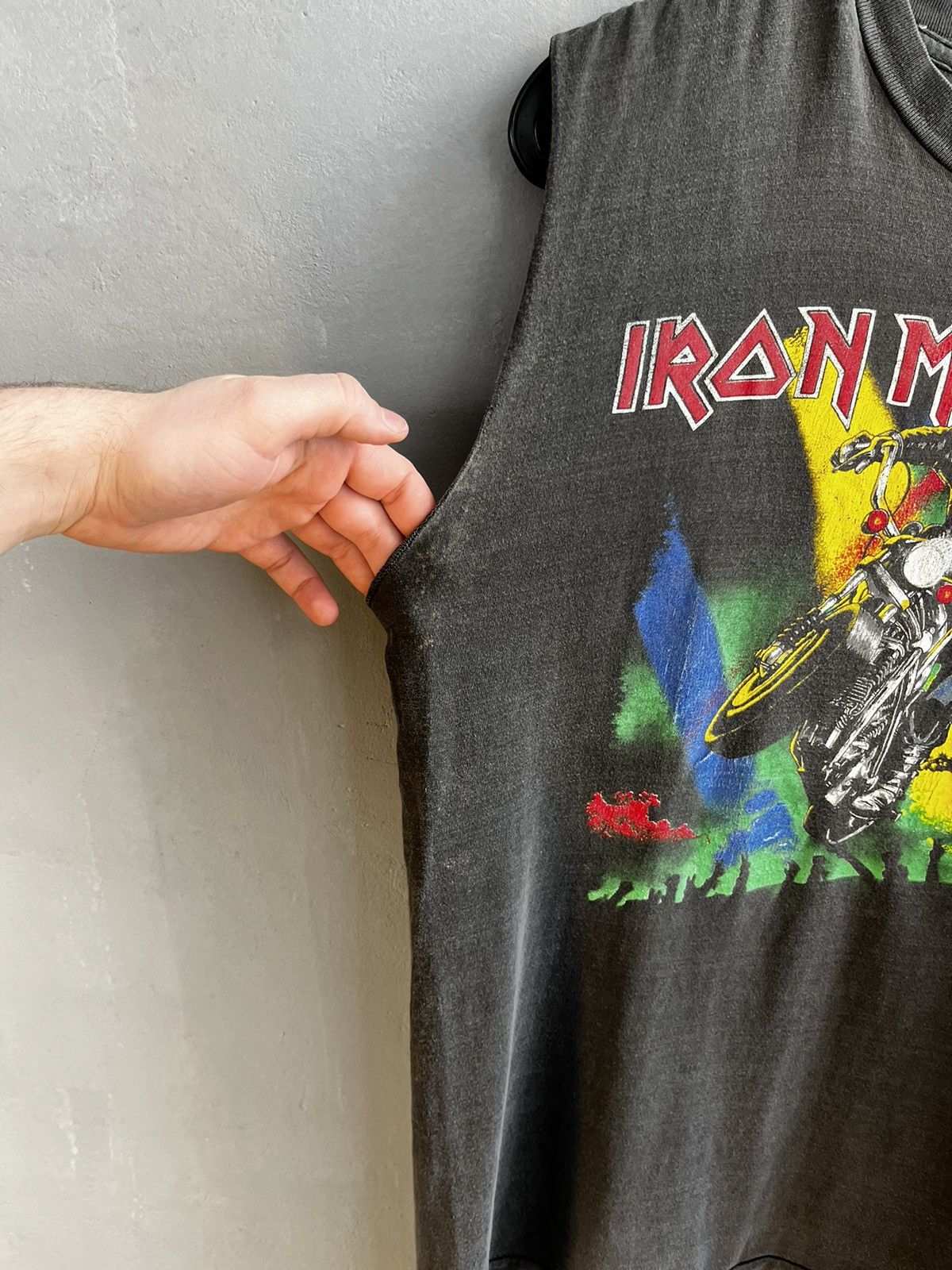 Band Tees × Iron Maiden Vintage 1989 Iron Maiden Maiden England vintage Size US L / EU 52-54 / 3 - 6 Thumbnail