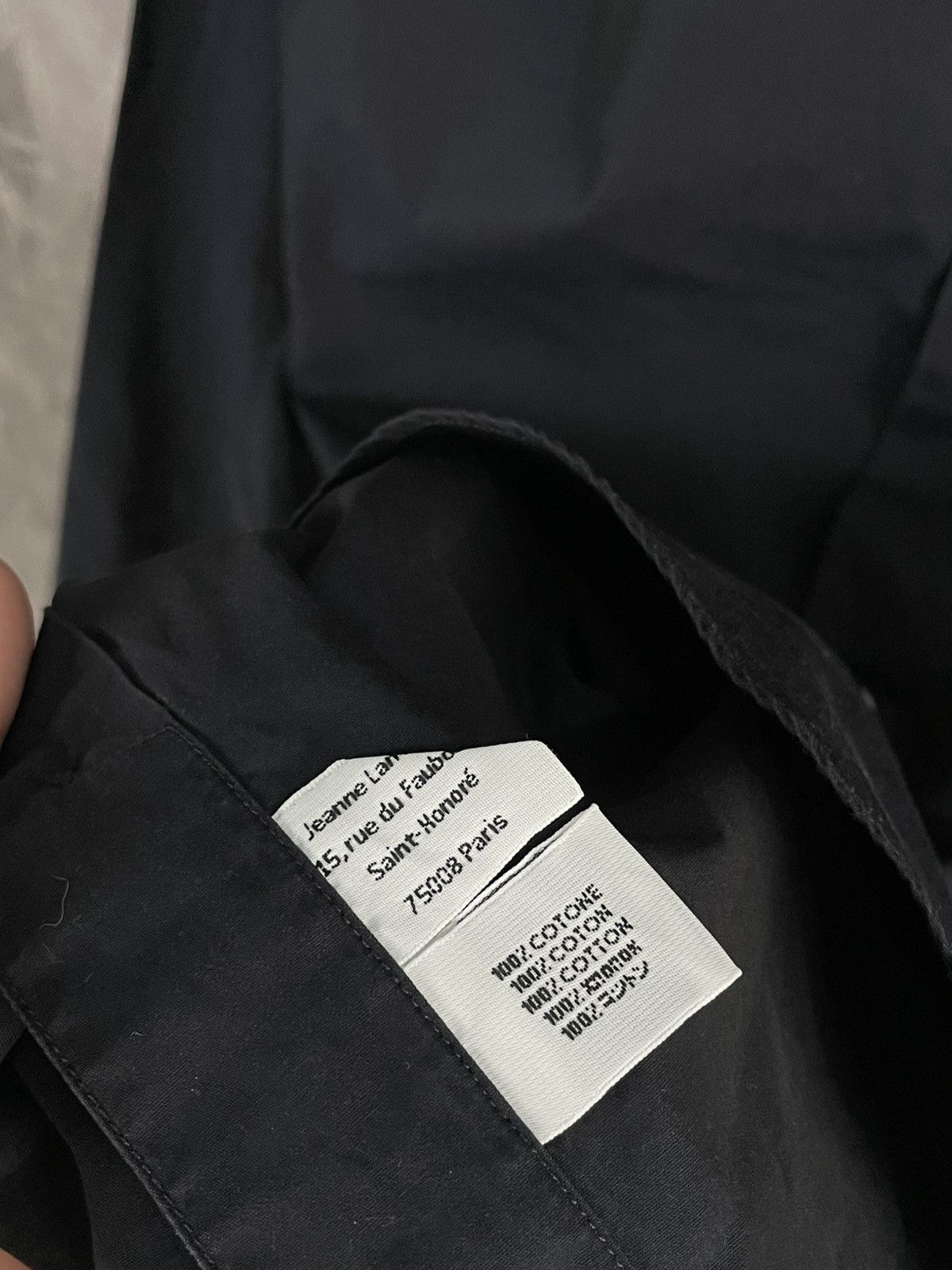 Lanvin × Vintage Lanvin Luxury Y2K Glamour Vintage Shirt Button Up Size US M / EU 48-50 / 2 - 9 Thumbnail