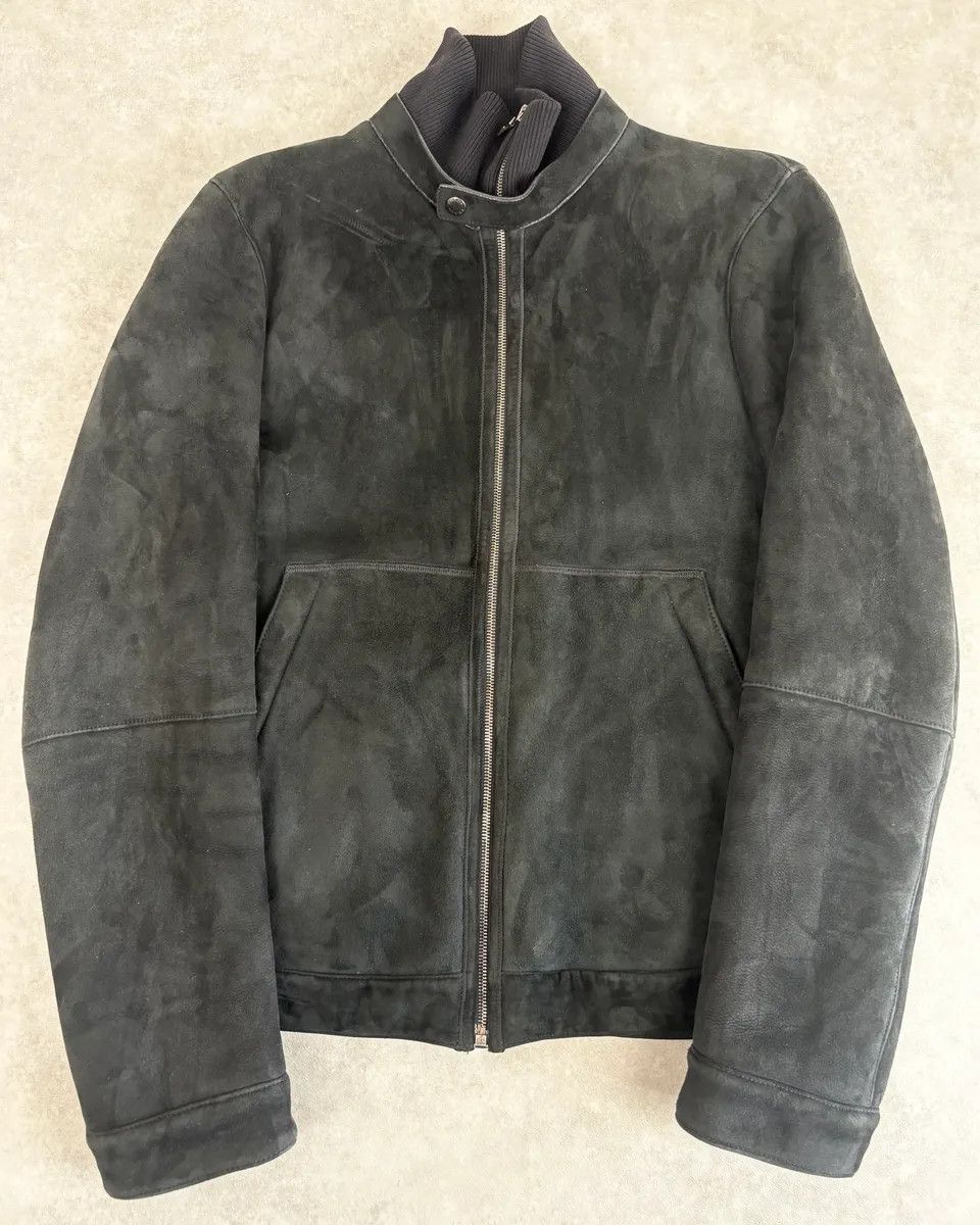 Prada AW2006 Prada Black Sheep Fur Suede Jacket Size US M / EU 48-50 / 2 - 1 Thumbnail