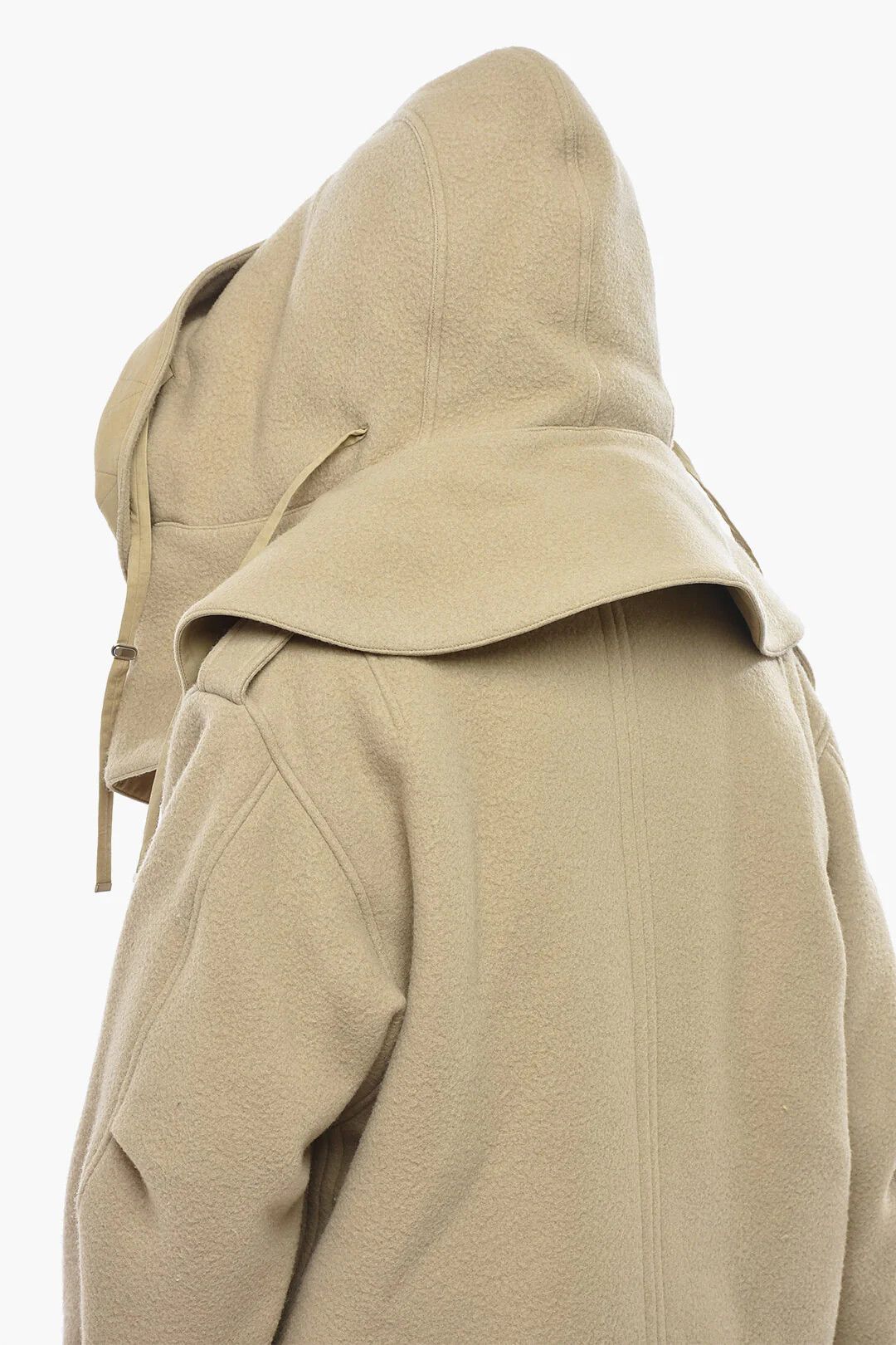 Off-White og1mm0426 Wool-Blend Short Parka in Beige Size M / US 6-8 / IT 42-44 - 6 Thumbnail