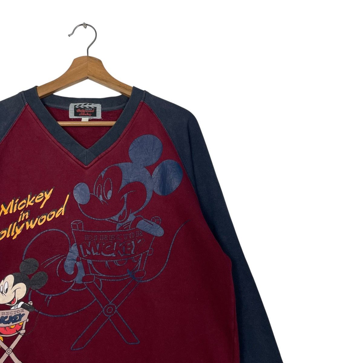 Disney Disney Mickey In Hollywood V-neck Sweatshirt Size US M / EU 48-50 / 2 - 5 Thumbnail