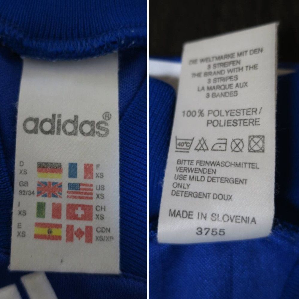 Adidas Vintage | 1992-1994 | France (Home) Jersey Size US XS / EU 42 / 0 - 3 Thumbnail
