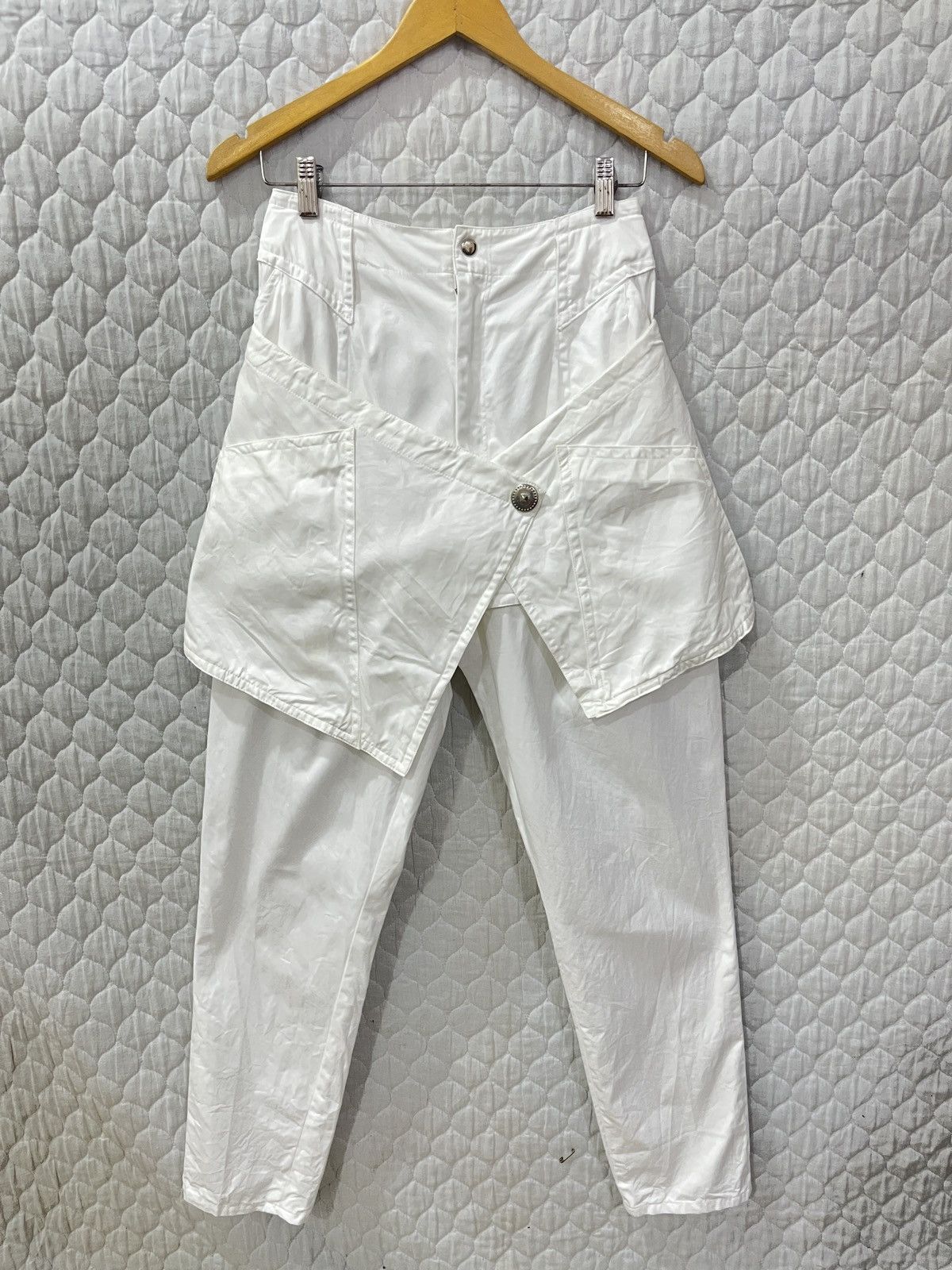 Kansai Yamamoto 🔥🔥🔥ARCHIVE VINTAGE KANSAI DETACHABLE LAYER PANTS Size US 26 / EU 42 - 1 Thumbnail