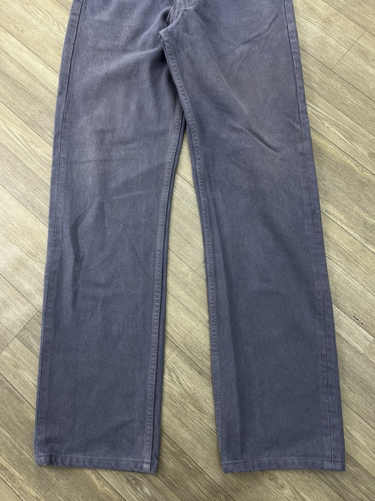 Levi's Vintage Clothing 🇺🇸1990s Vintage Levis 501 30x34 Straight Fit Grey Jeans Size US 30 / EU 46 - 3 Thumbnail