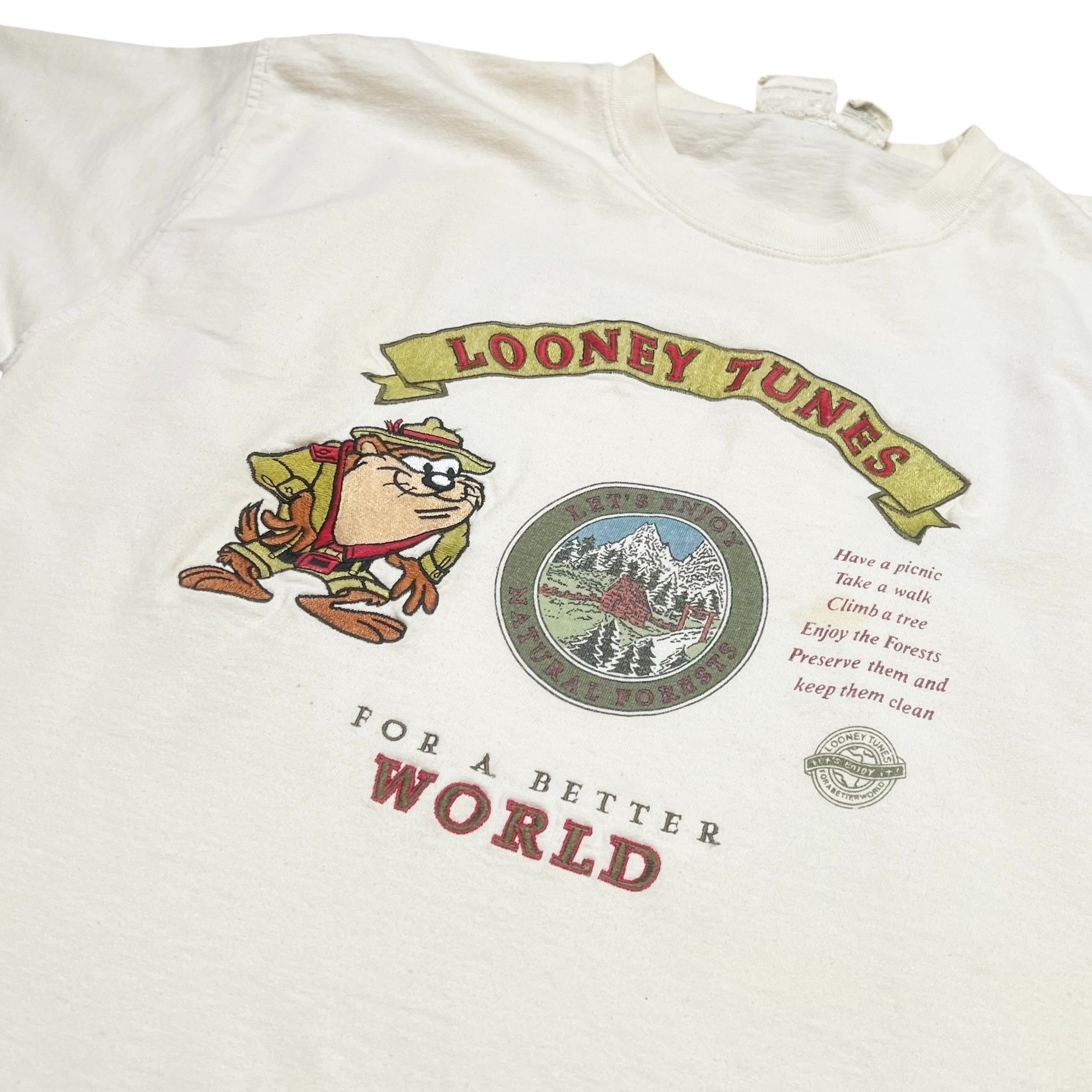 Other Acme VTG Looney Tunes Taz Tasmanian Devil Mens Size L Embroi Size US L / EU 52-54 / 3 - 5 Thumbnail