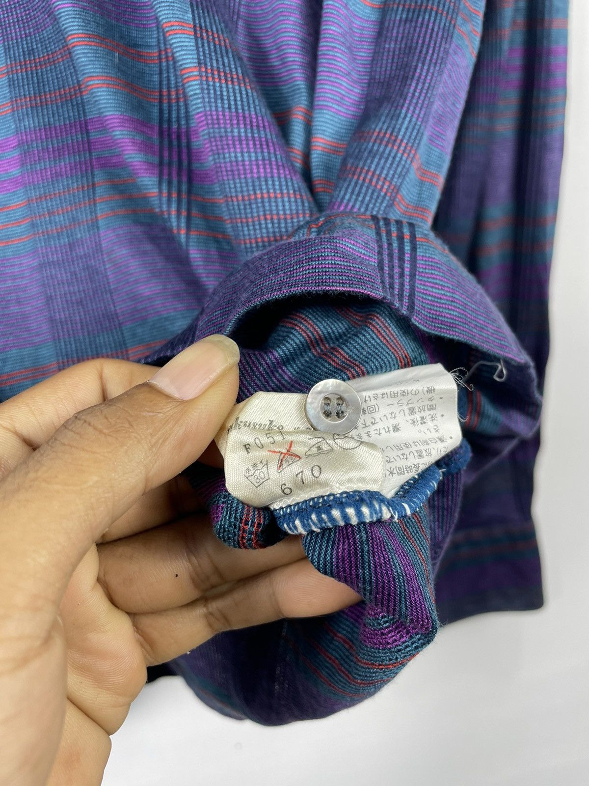 Yves Saint Laurent Vintage 90s YVES SAINT LAURENT Long Sleeve Polo Shirt Size US M / EU 48-50 / 2 - 6 Thumbnail
