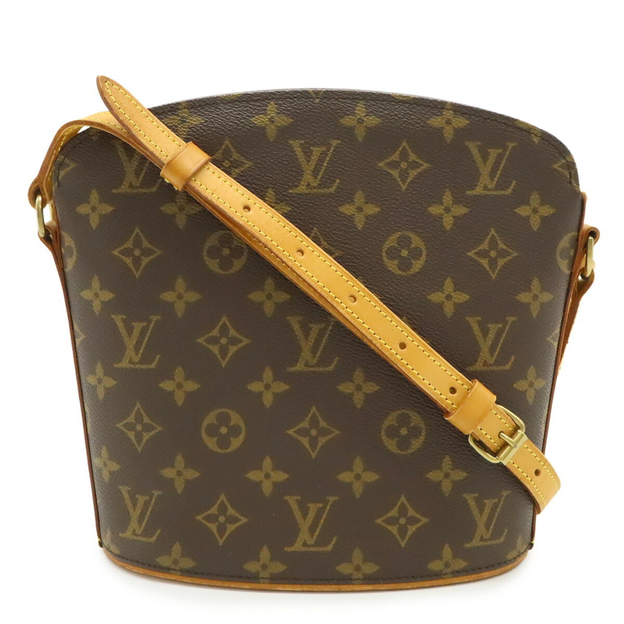 LOUIS VUITTON Monogram Drouot Shoulder Bag M51290