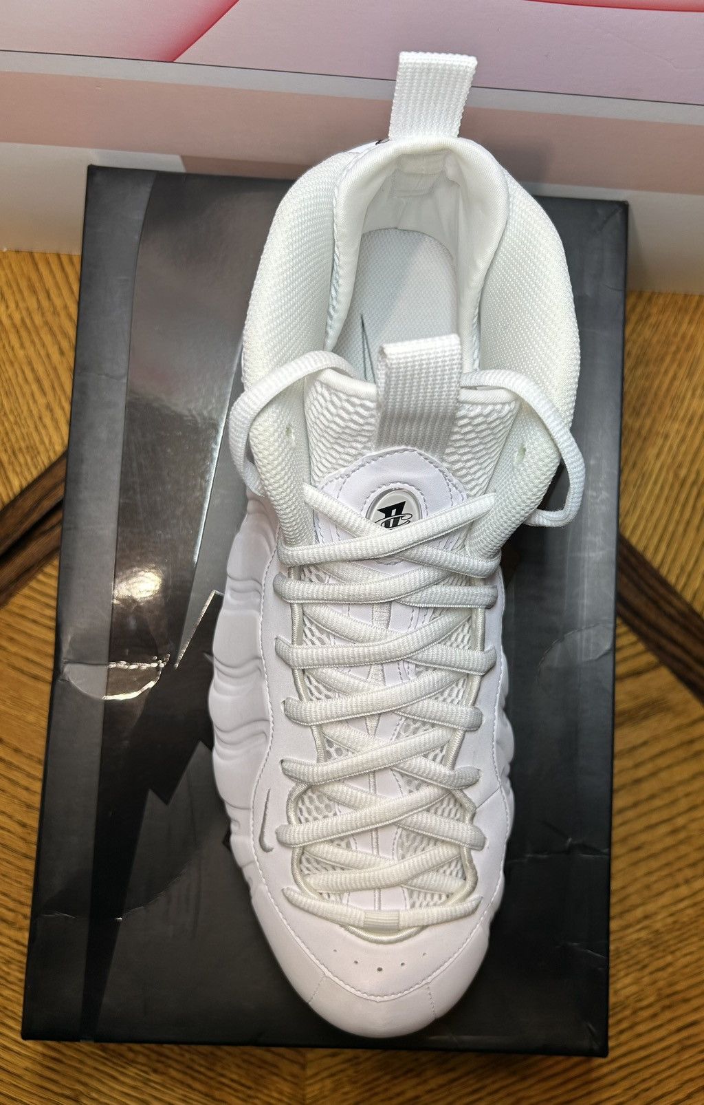 Nike Size 13 - Nike Air Foamposite One Triple White 2025 LIKENEW Size US 13 / EU 46 - 2 Thumbnail