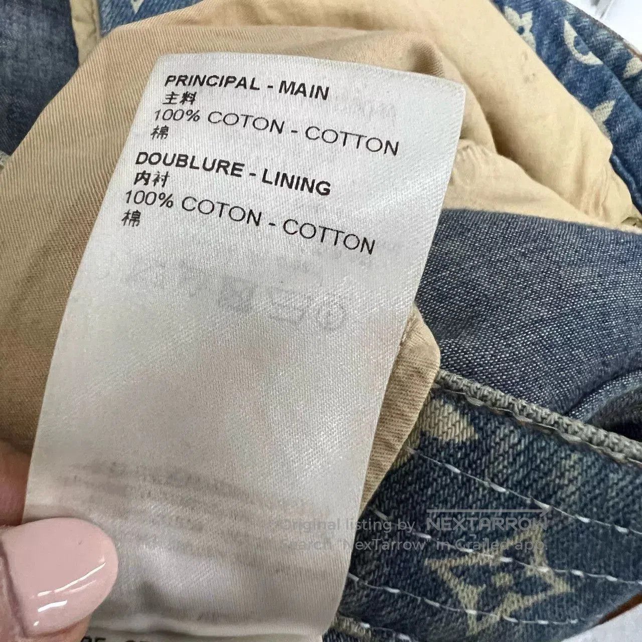 Louis Vuitton Louis Vuitton Distressed Floral Embroidered Jeans. Size 31" - 5 Thumbnail