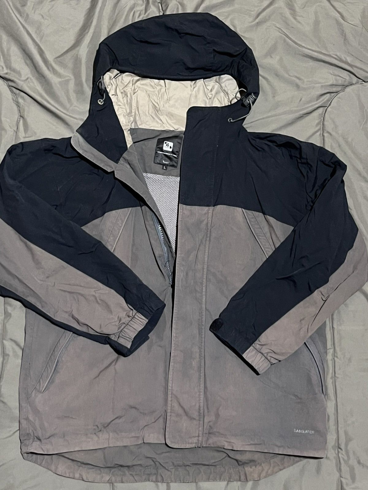 Sasquatchfabrix Black/Grey Sasquatchfabrix Raincoat Size US M / EU 48-50 / 2 - 1 Thumbnail