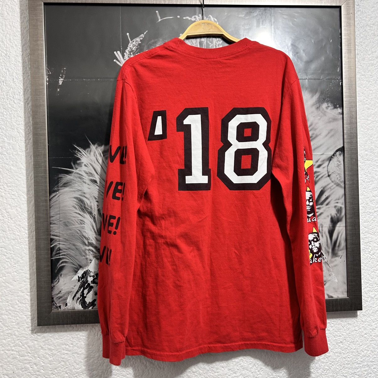 Drake × Migos × Rap Tees AUBREY AND THE THREE MIGOS SCORPION LONG SLEEVE SHIRT Size US S / EU 44-46 / 1 - 2 Thumbnail