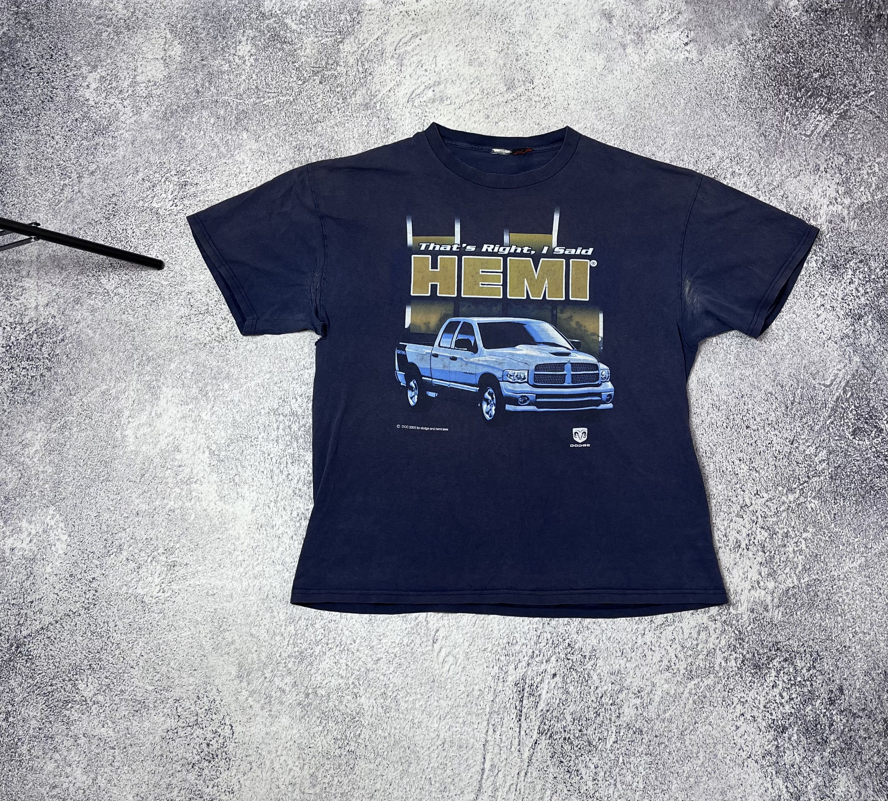 NASCAR × Vintage Vintage men’s merch t-shirt Dodge 2005s size Xl Size US XL / EU 56 / 4 - 1 Thumbnail
