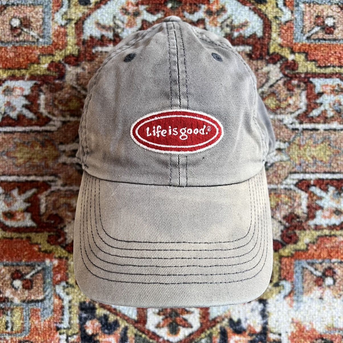 Vintage Sunfaded thrashed feel good, do good cap! life is good Size ONE SIZE - 1 Thumbnail
