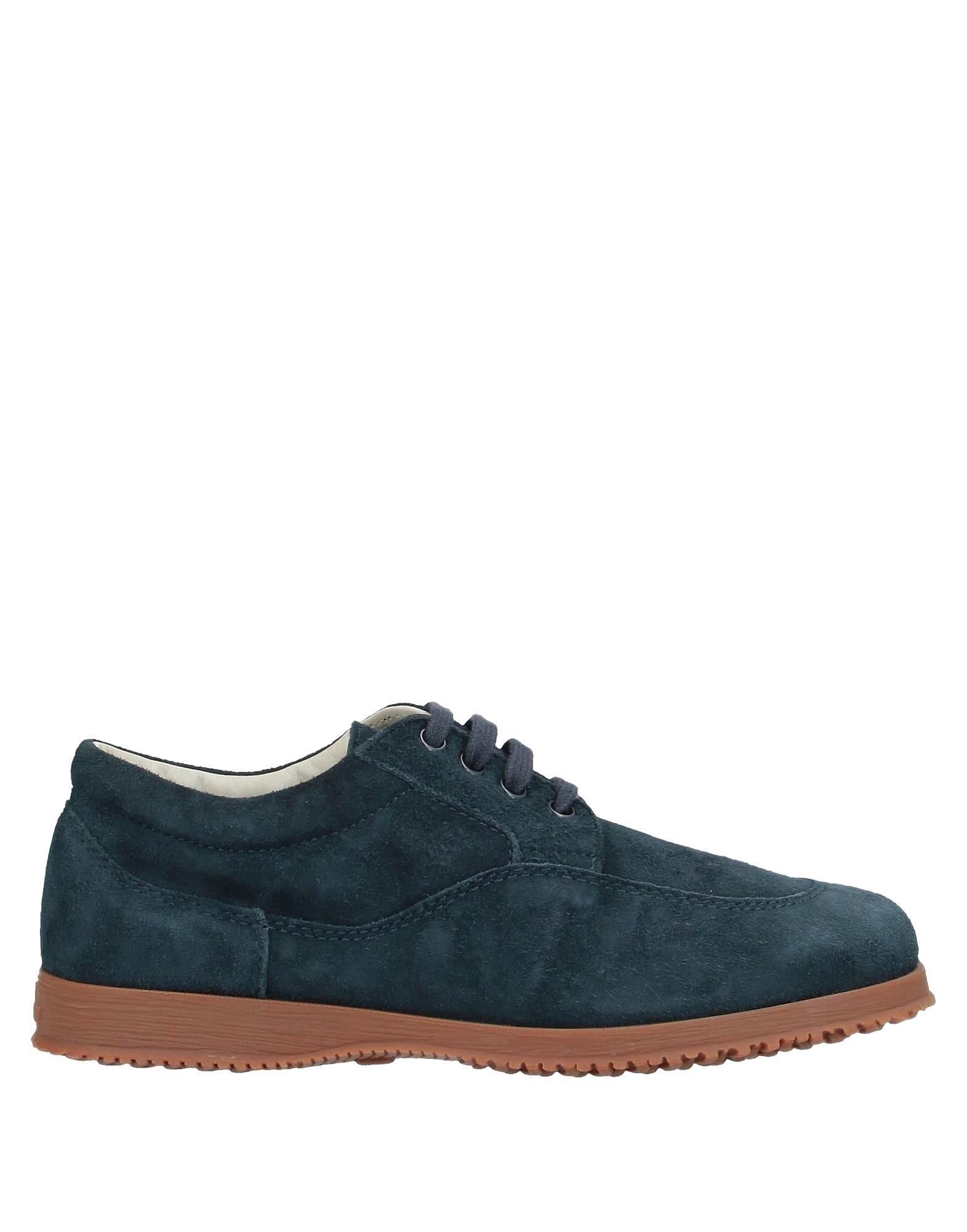 Hogan Hogan Blue Suede Traditional Low Top Lace Up Shoes Size US 8.5 / IT 38.5 - 4 Thumbnail