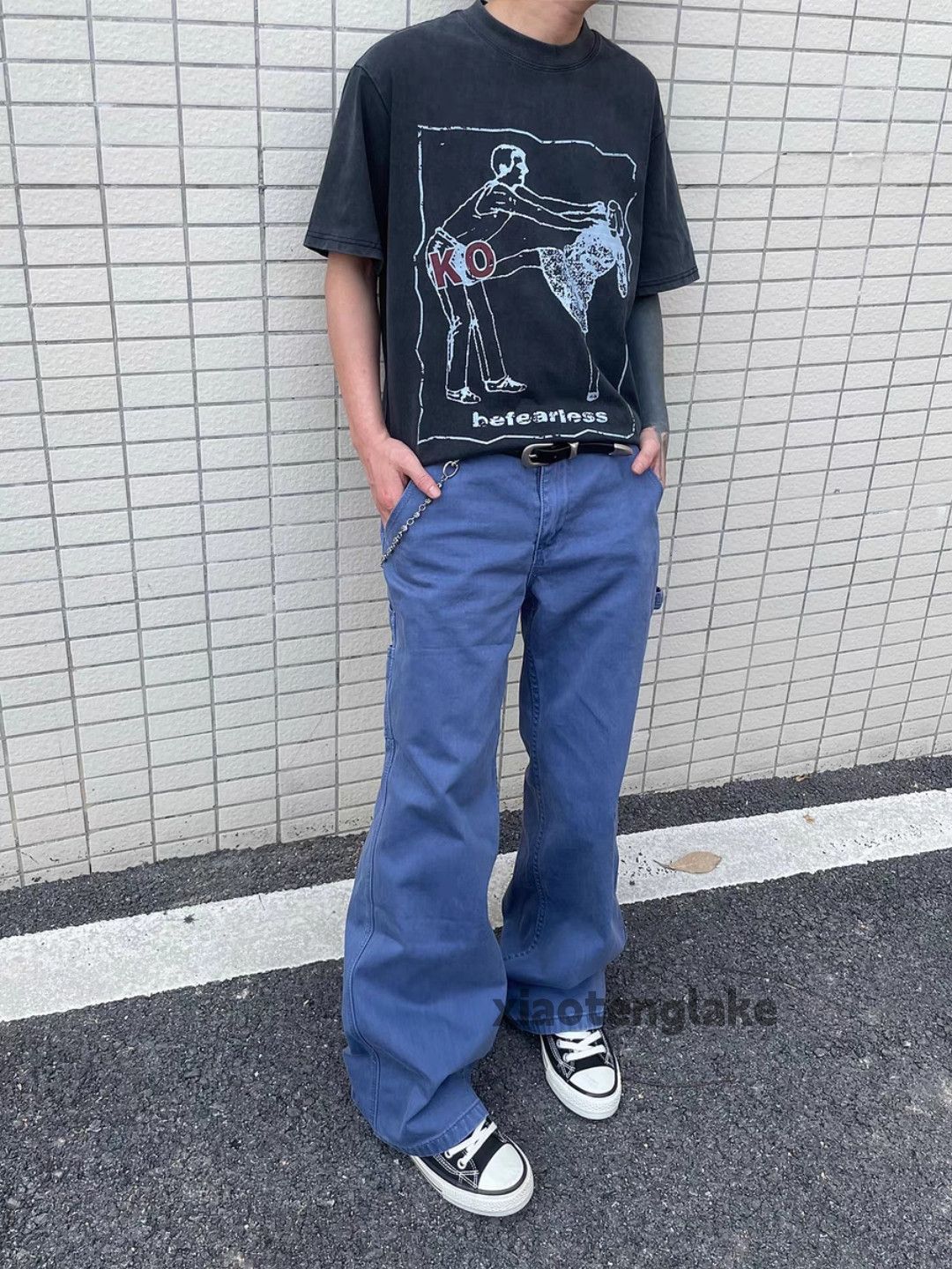 Designer × Japanese Brand × Vintage Utility skate hiphop yuppie cargo work carpenter pants Size US 30 / EU 46 - 6 Thumbnail