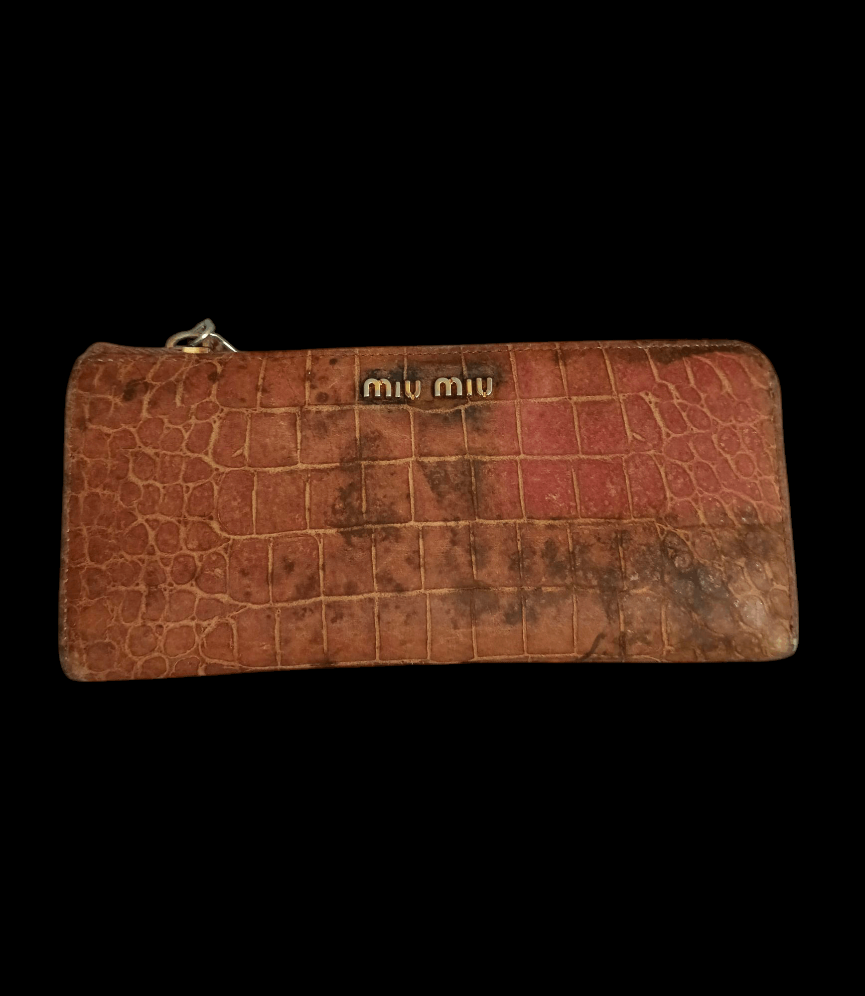 Miu Miu MIU MIU LEATHER LONG WALLET Size ONE SIZE - 1 Thumbnail